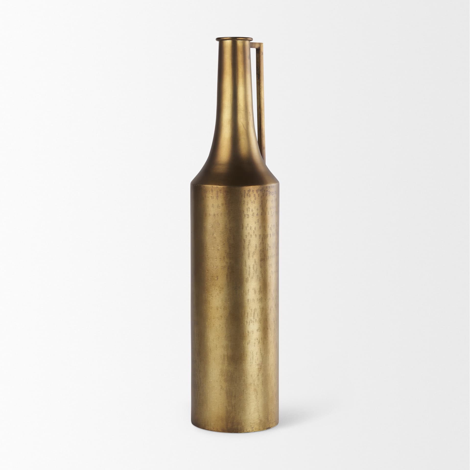 Aubrey Large 24.0H Gold Iron Jug Vase — product photograph