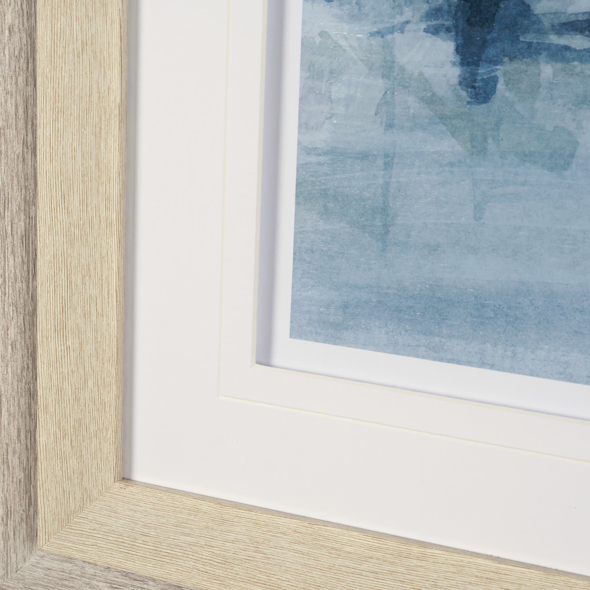 Forest Dew I by Mercana Studio a Hand Embellished Textured Framed Art Print Matted under Glass — product photograph