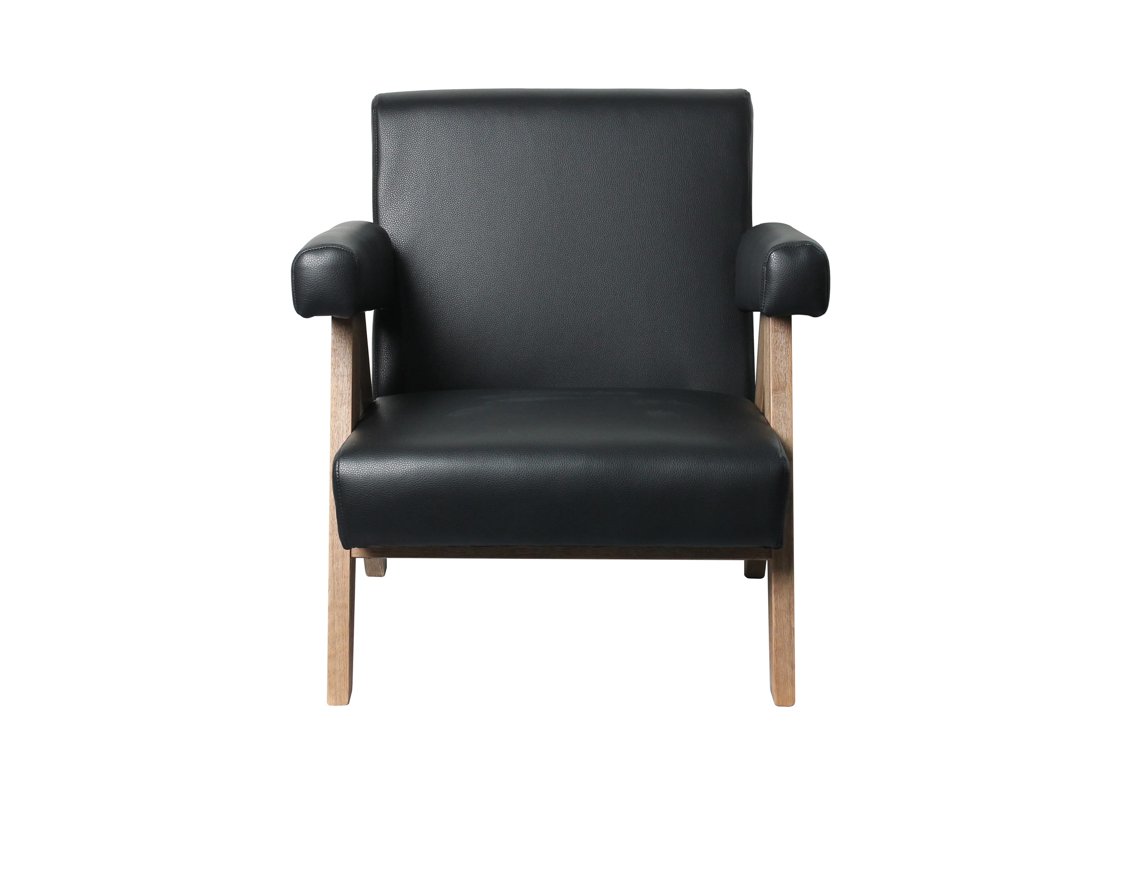 Pierre Arm Lounge Vegan Leather — product photograph