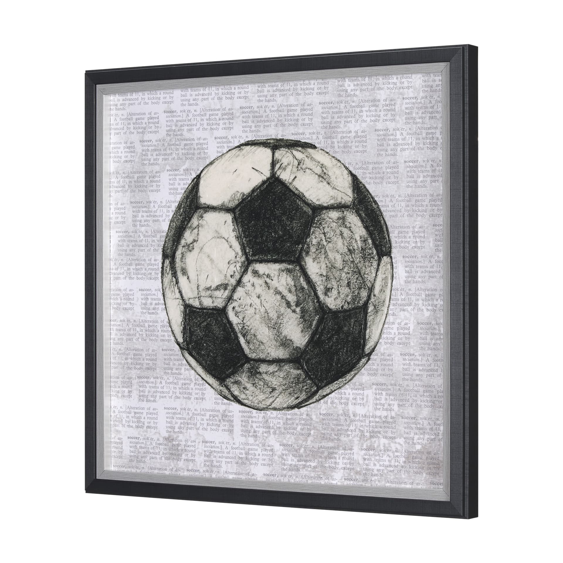 Definition of Sport II by Mercana Studio a Hand Embellished Textured Framed Art Print — product photograph
