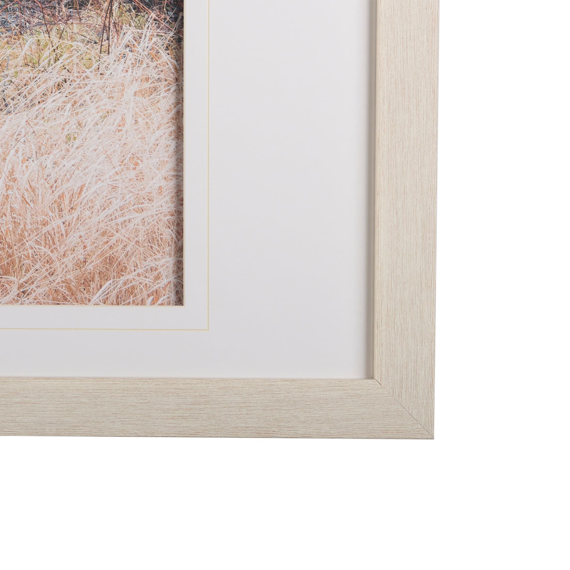Woddlland pastels by Mercana Studio a Hand Embellished Textured Framed Photo Art Print Matted under — product photograph