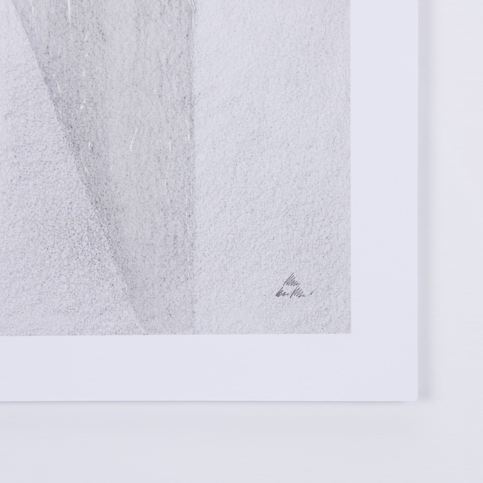 Corridor II by Mercana Studio a Hand Embellished Textured Framed Art Print Matted under Glass — product photograph