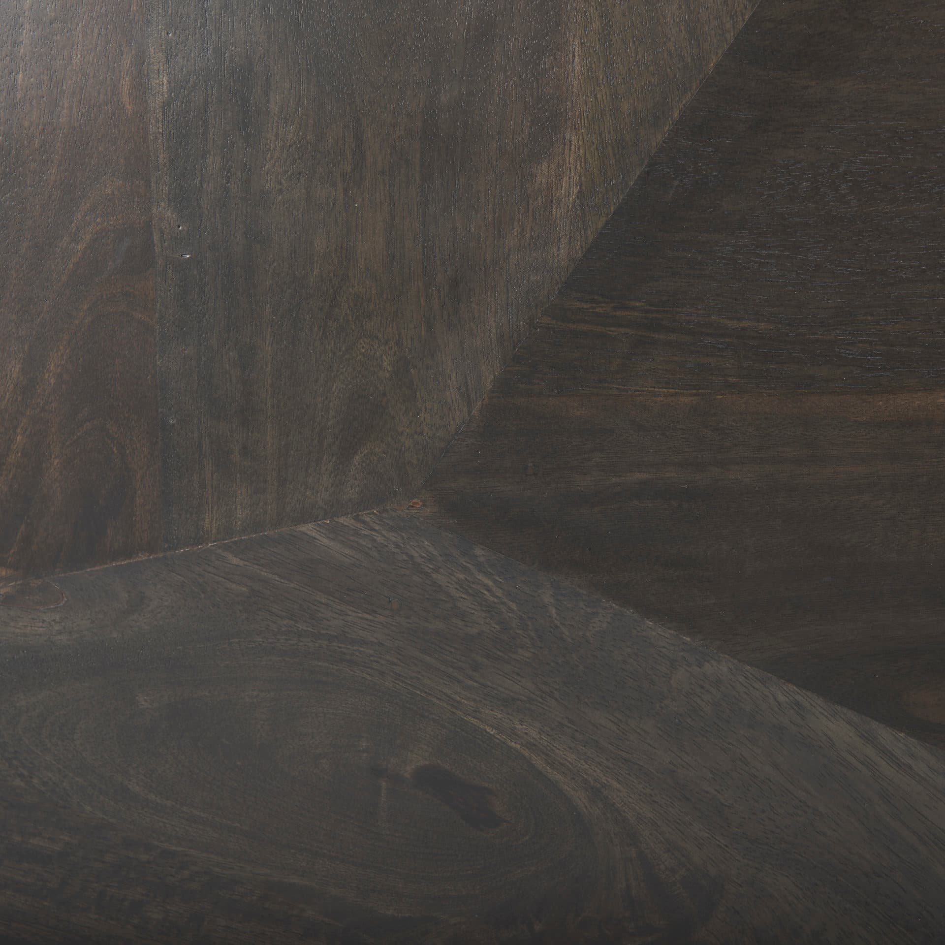 Darwin 80x17.5 Brown Solid Wood Gold Metal Base 4 Cabinet Door Sideboard — product photograph
