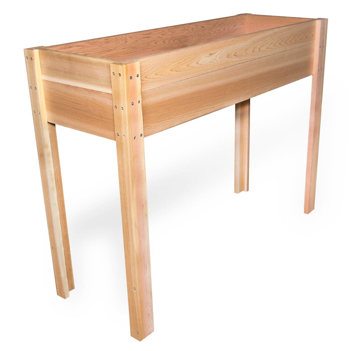 4-ft Cedar Planter Box with Legs RGL12 — product photograph