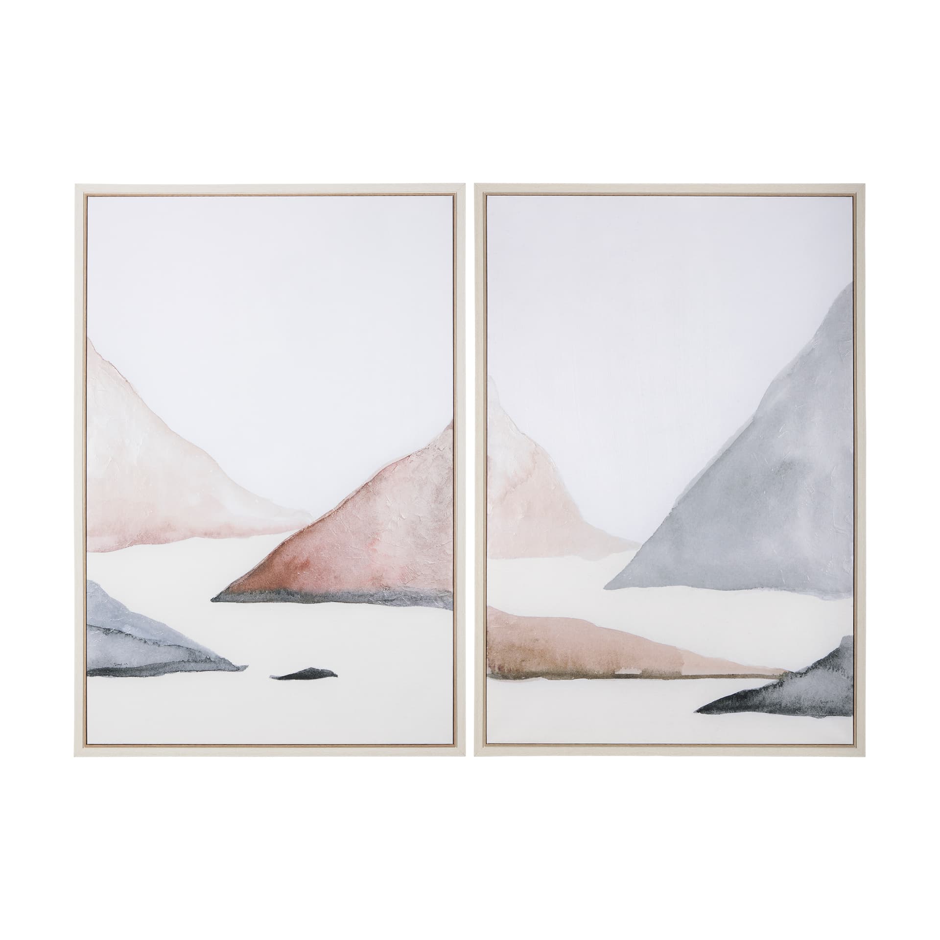 Sandy Land I by Mercana Studio a Hand Embellished Textured Framed Canvas — product photograph