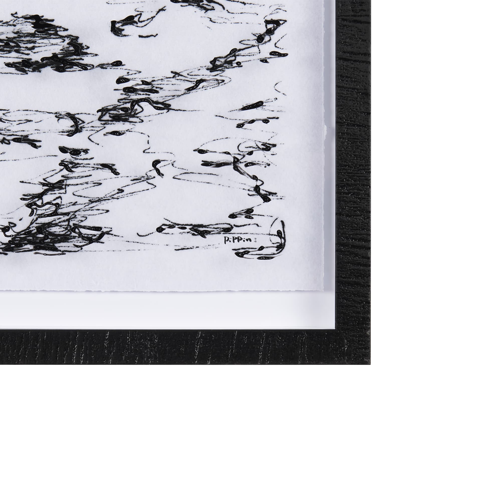 Arriving II by Mercana Studio a Hand Embellished Textured Framed Art Print Matted under Glass — product photograph