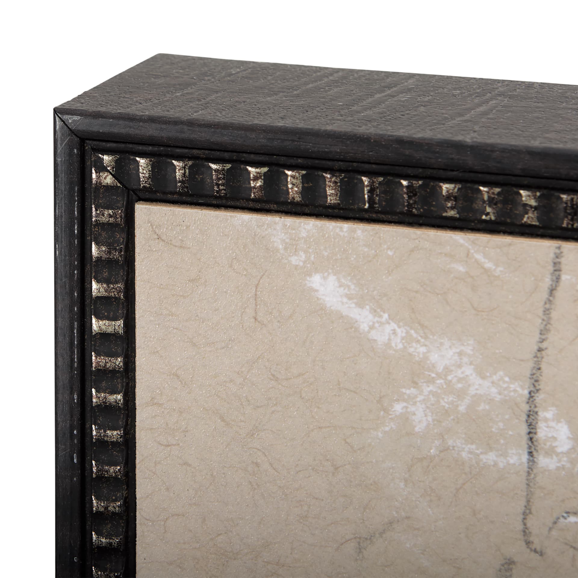 Sketch of Animal VII (Horse) by Mercana Studio a Hand Embellished Textured Framed Art Print — product photograph