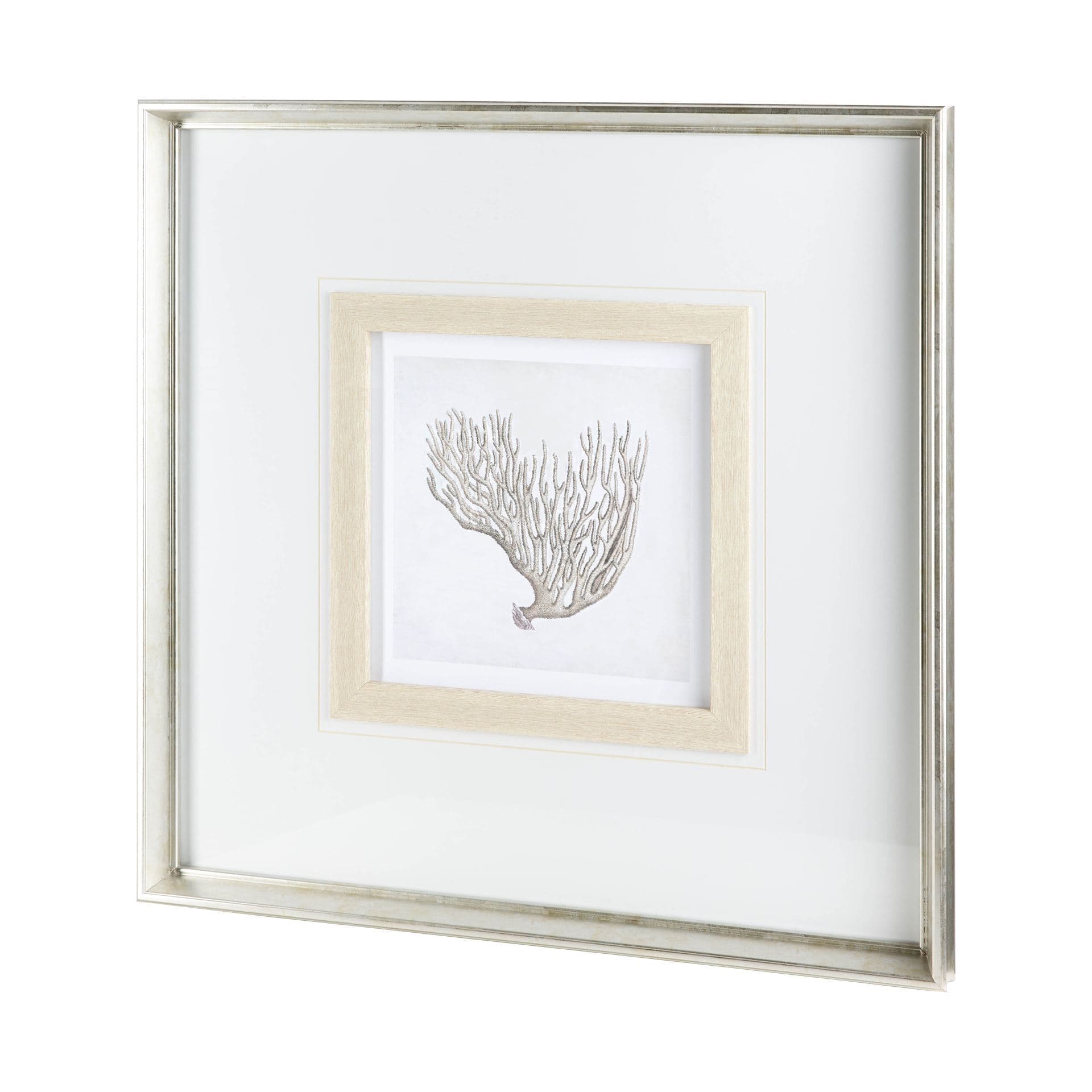 Vintage Coral II by Mercana Studio a Framed Art Print Matted under Glass — product photograph