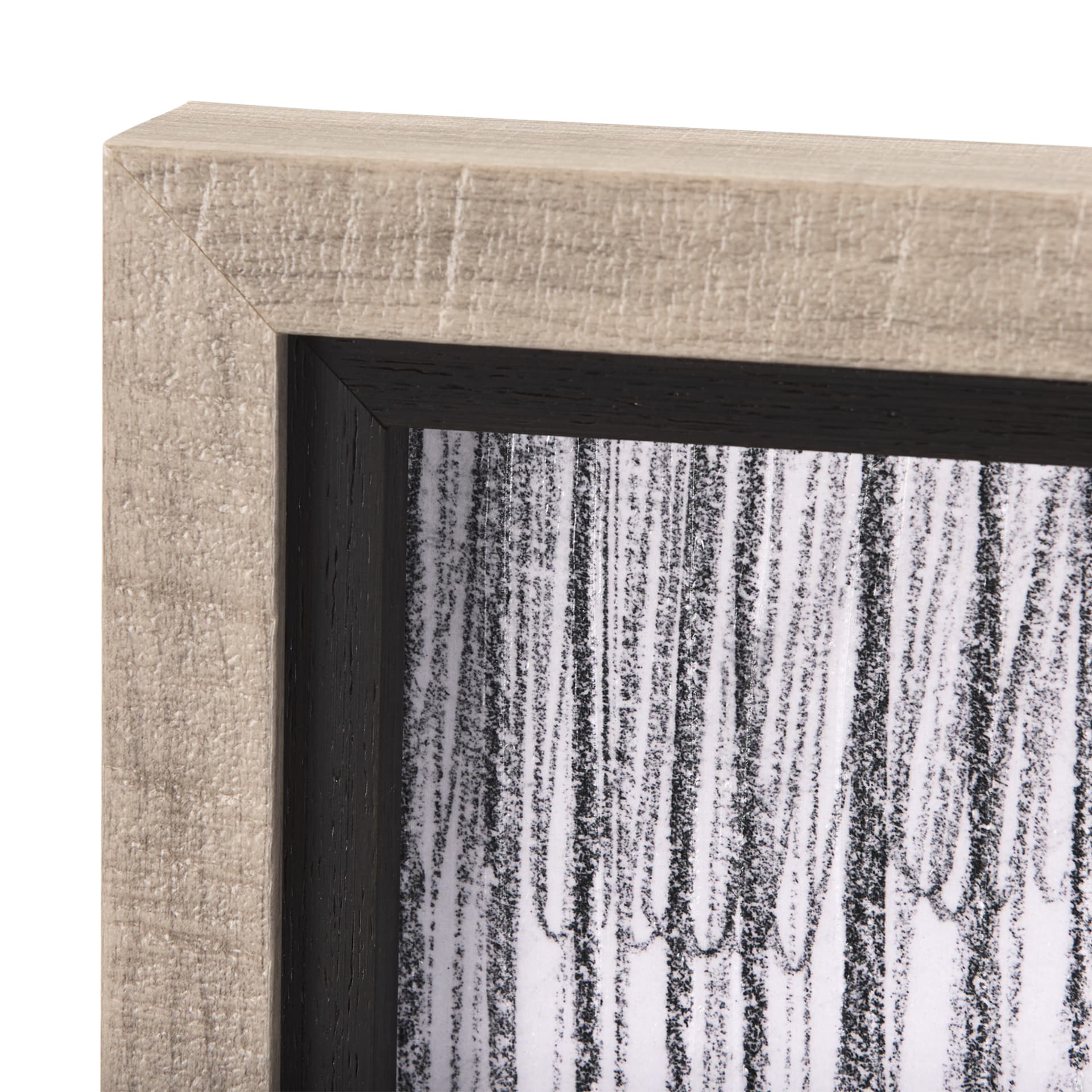 Rural Sketch-I by Mercana Studio a Hand Embellished Textured Framed Art Print — product photograph