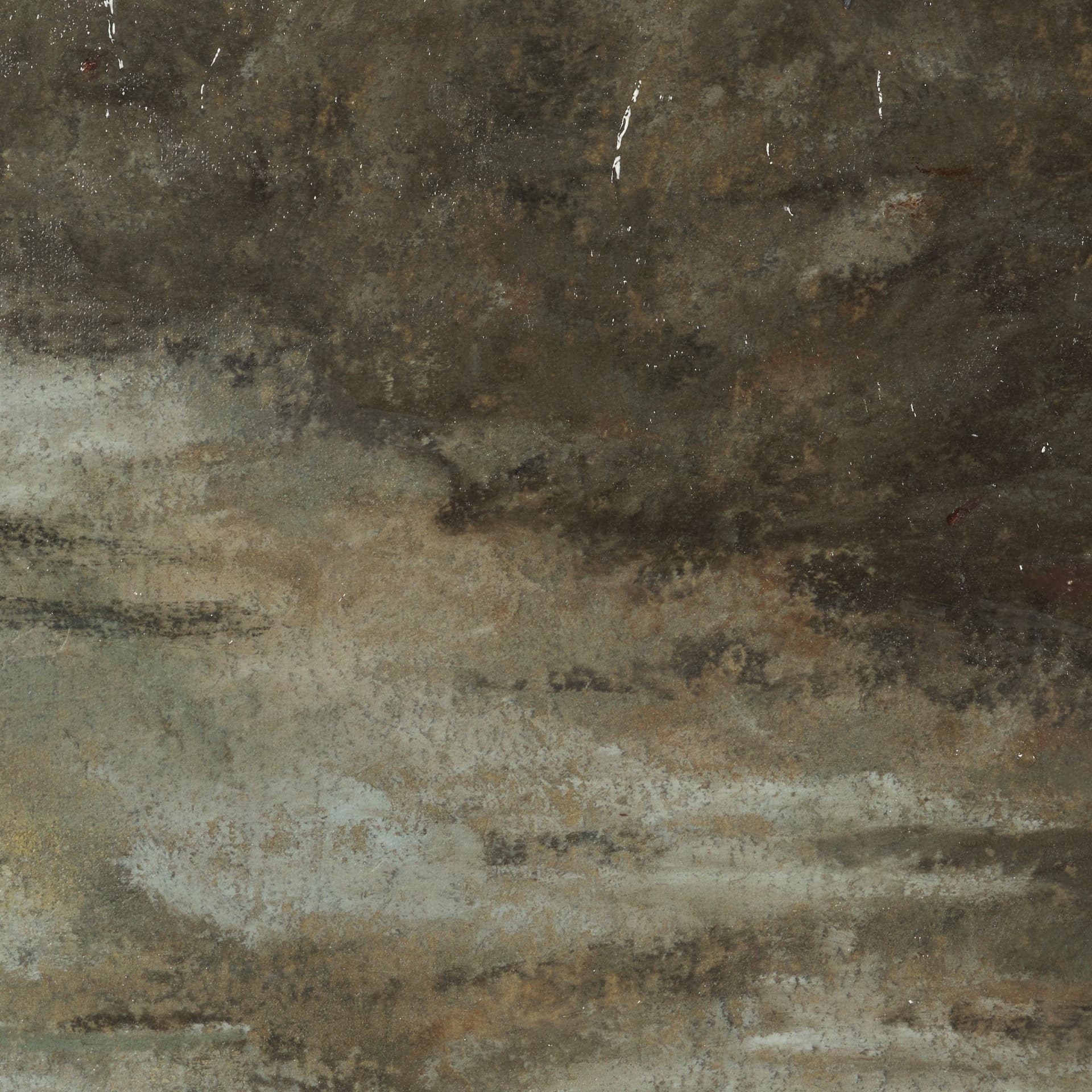 Forest Edge II by Mercana Studio Hand-Embellished Textured Framed Canvas Artwork — product photograph