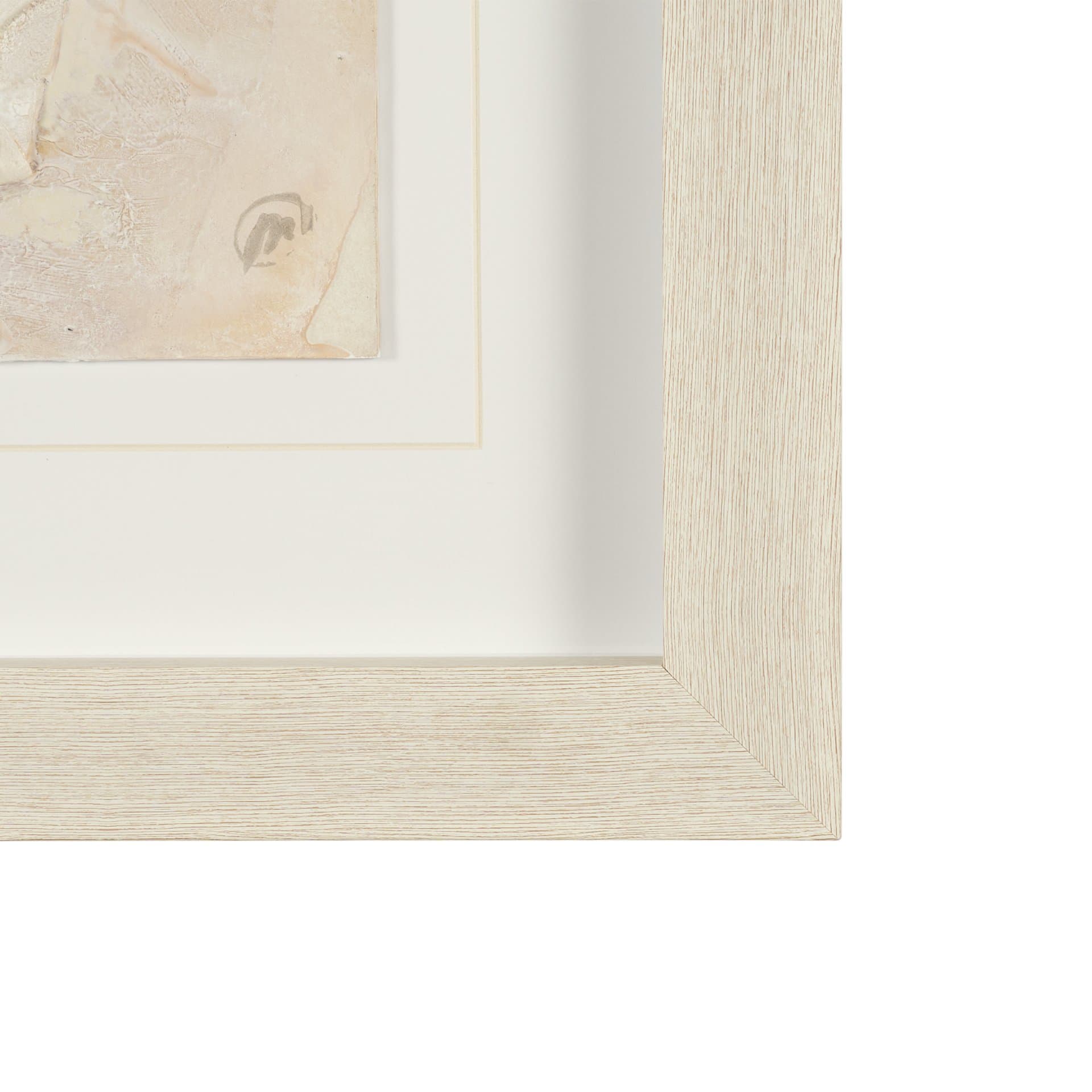 Veil by Mercana Studio Handmade Original Framed Artwork Matted under Glass — product photograph