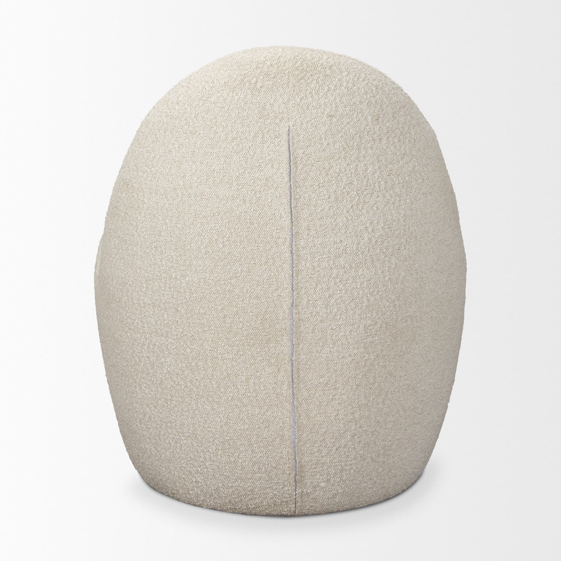 Beverly Cream Boucle Accent Chair — product photograph