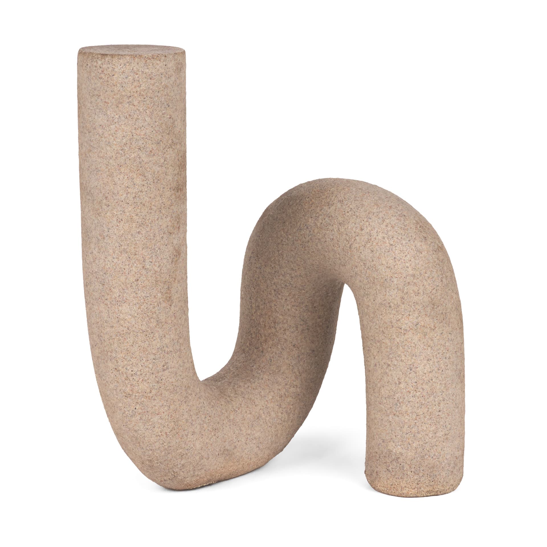 Kailyn Resin Textured Concrete Gray Decorative Object — product photograph
