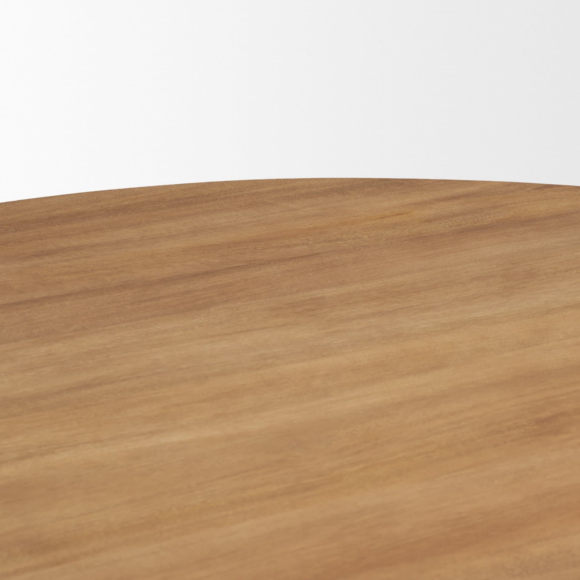 Legolas 60" Round Dining Table | Modern | Brown Wood | Seats 6 — product photograph