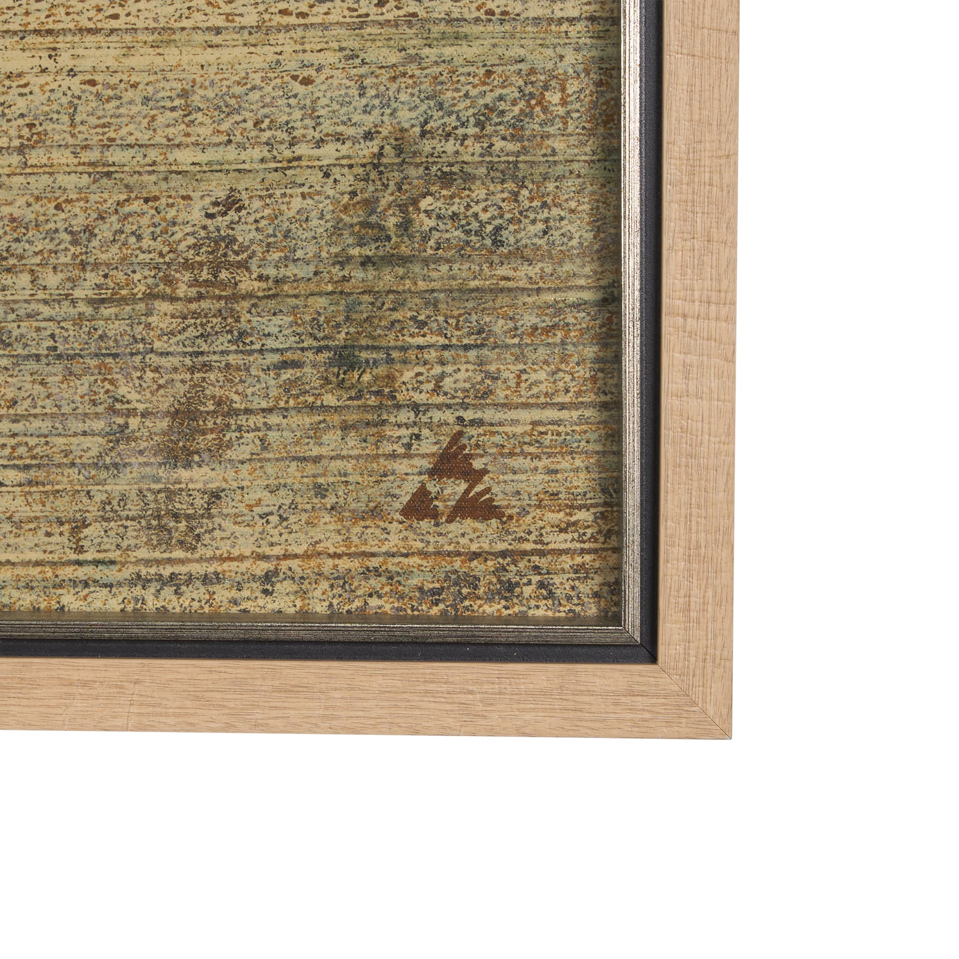 Solar Wind IV by Mercana Studio a Hand Embellished Textured Framed Art Print — product photograph