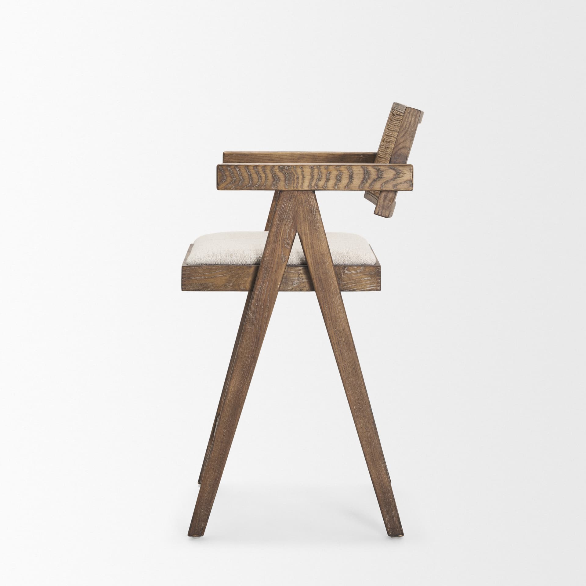 Indie Backless 38in Seat Counter Stool | Medium Brown — product photograph