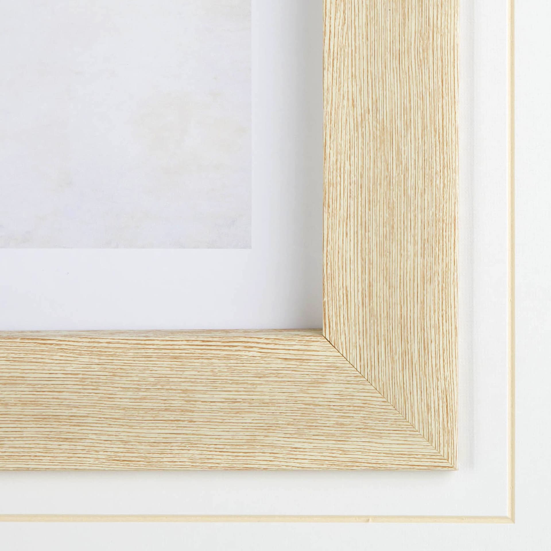 Vintage Scallop Shell by Mercana Studio a Framed Art Print Matted under Glass — product photograph