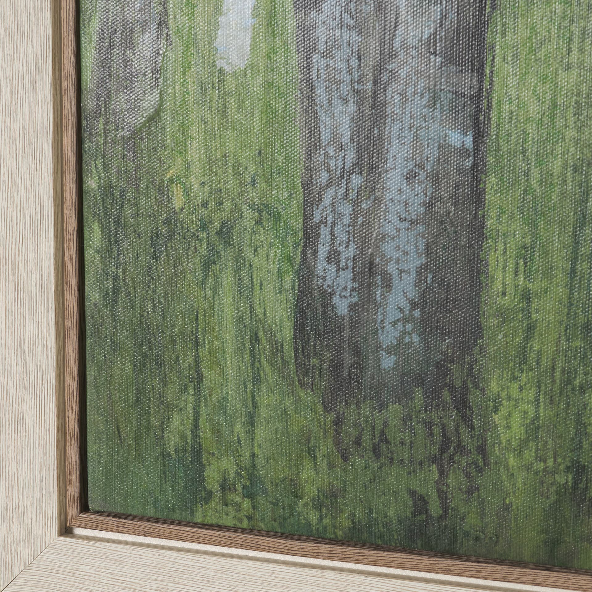 Summer Garden II by Mercana Studio Hand-Embellished Textured Framed Canvas Artwork — product photograph