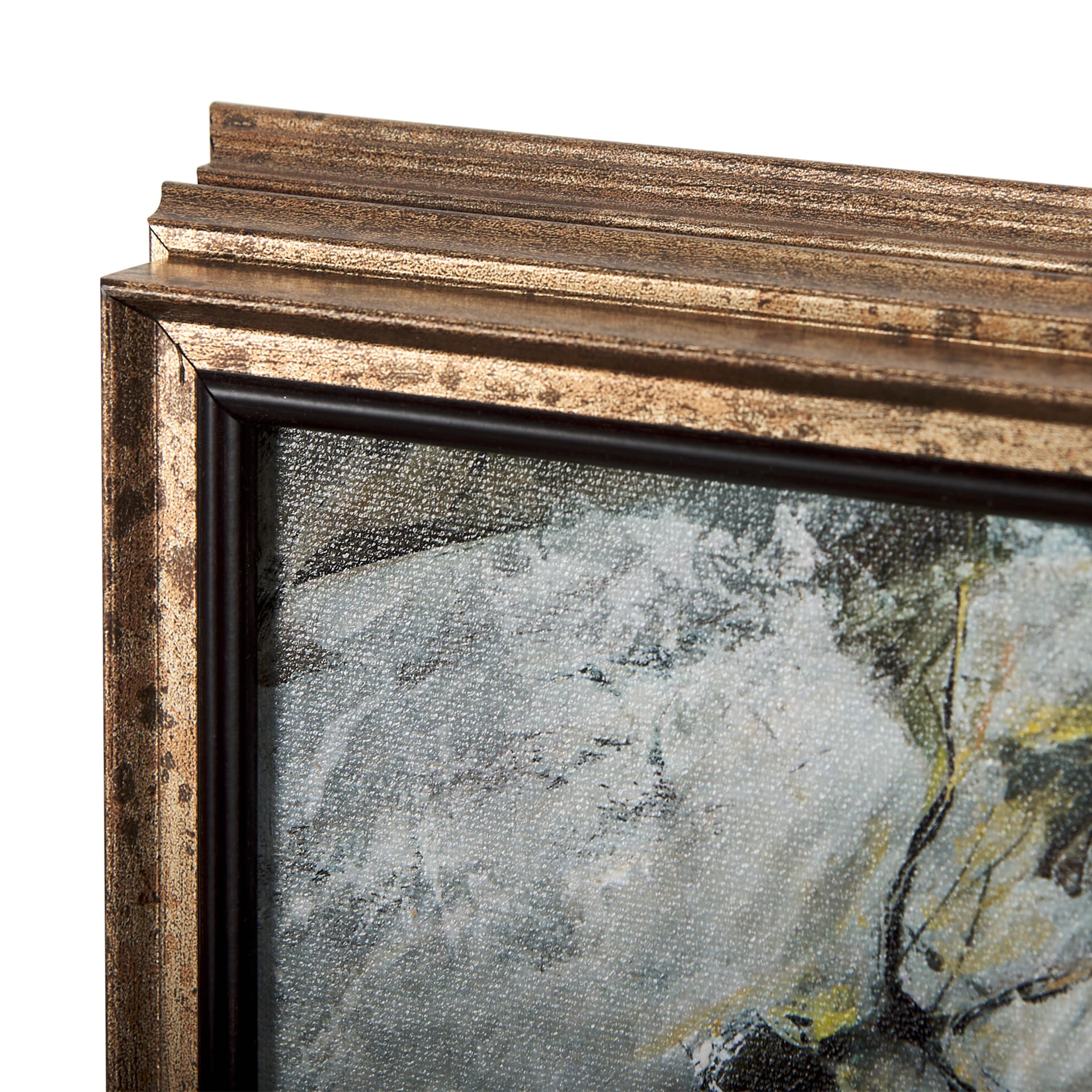 Still Life with Tangerine by Mercana Studio a Hand Embellished Textured Framed Art Print — product photograph