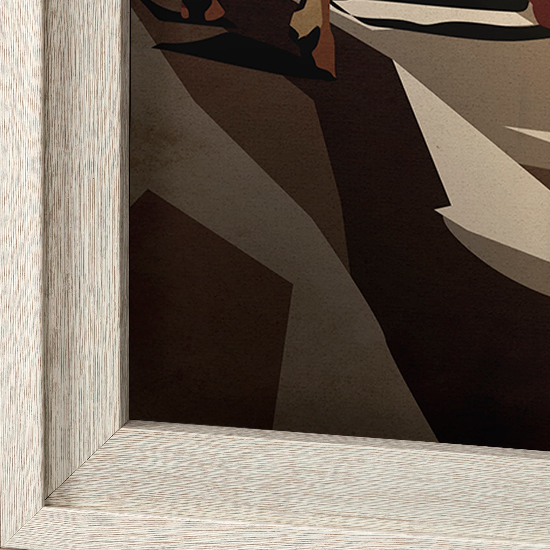 Colorado Go USA (XL) by Mercana Studio a Hand Embellished Decograph Framed Art Print under Glass — product photograph