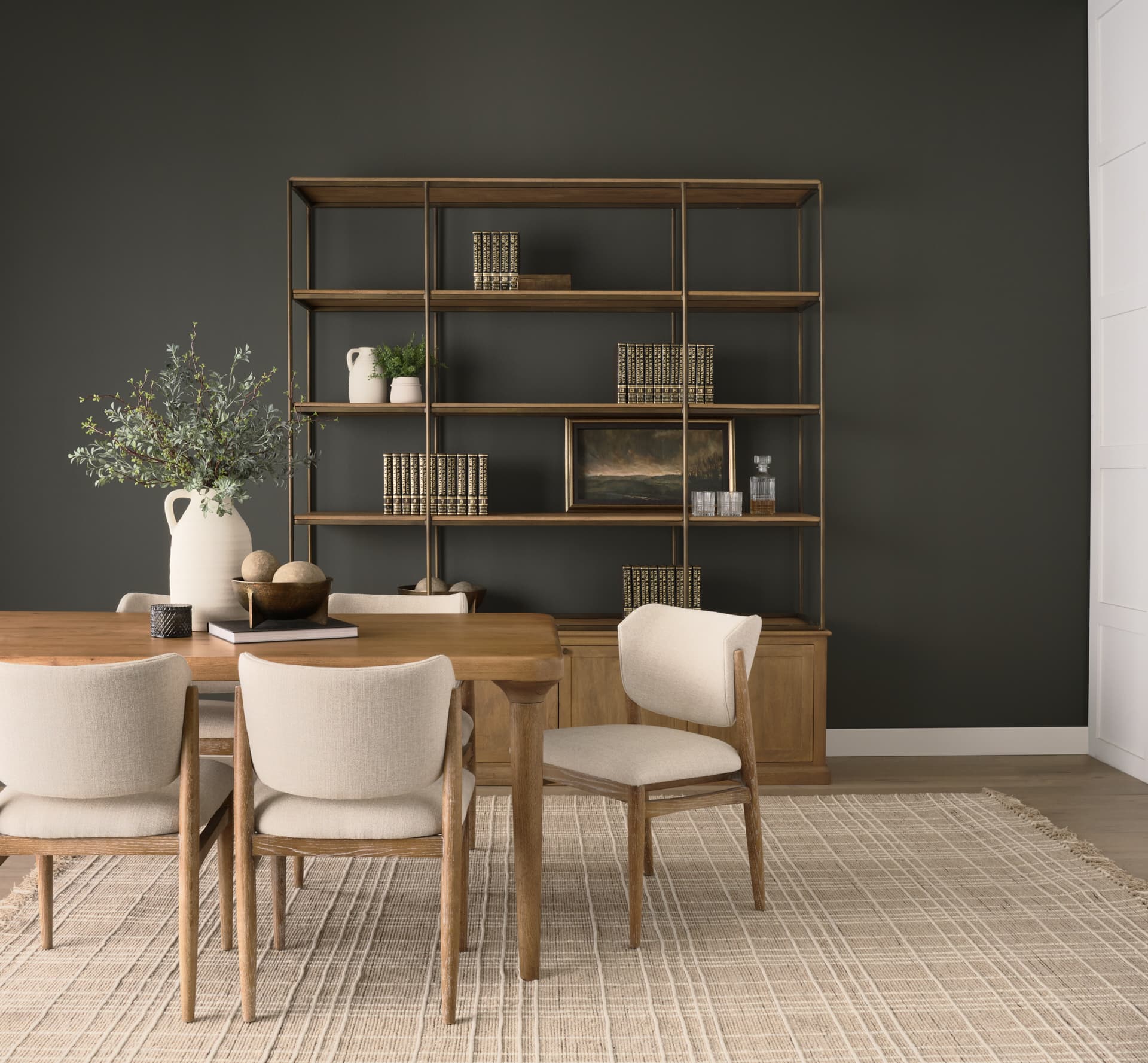 Suvan 72"L x 36"W Rectangular Dining Table | Modern | Light Brown Wood | Seats 6 — product photograph