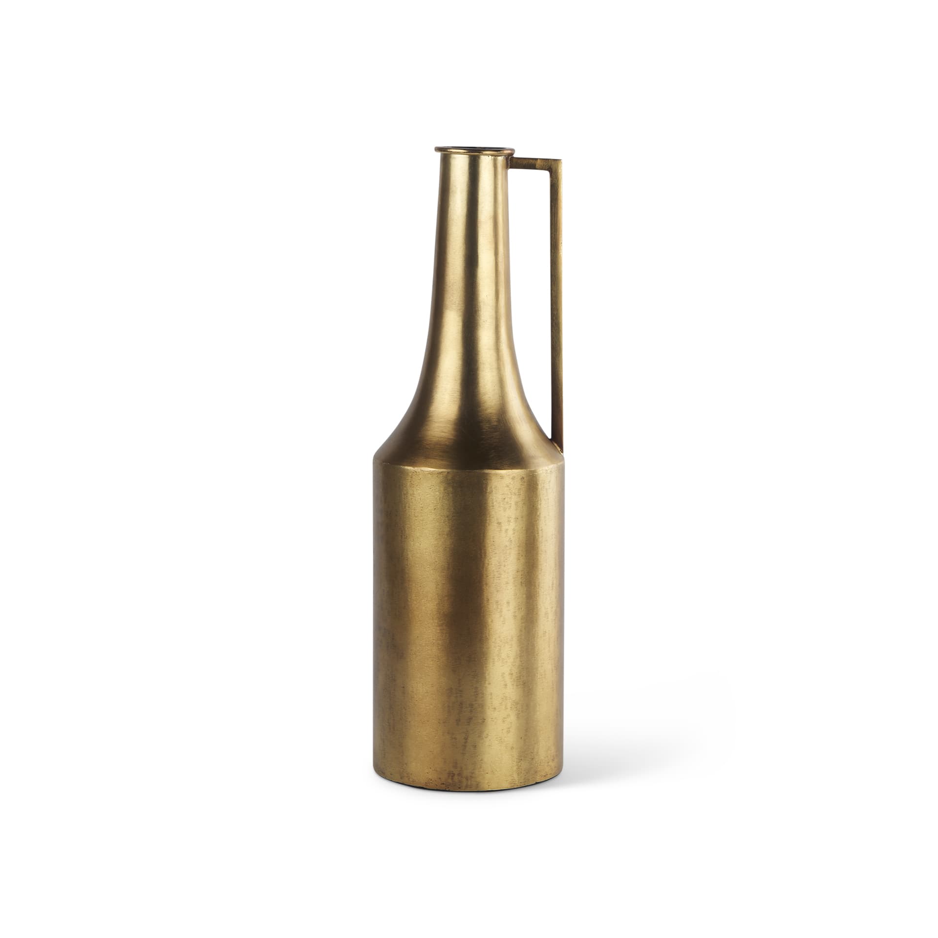 Aubrey Medium 18.0H Gold Iron Jug Vase — product photograph
