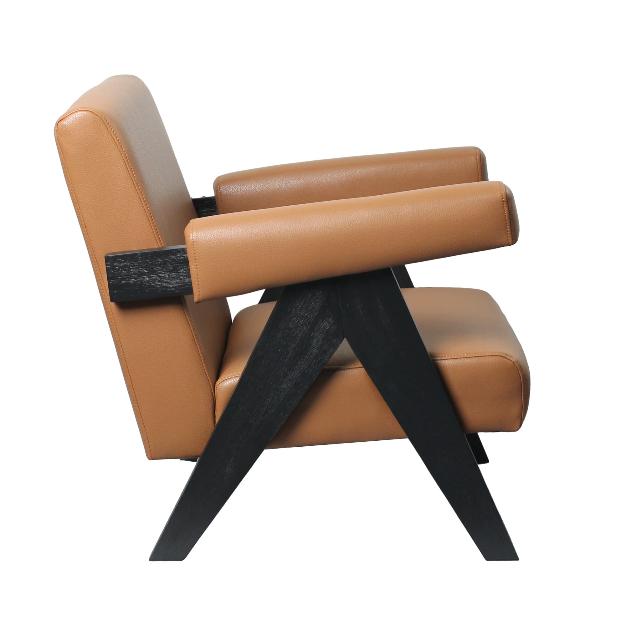 Pierre Arm Lounge Vegan Leather — product photograph