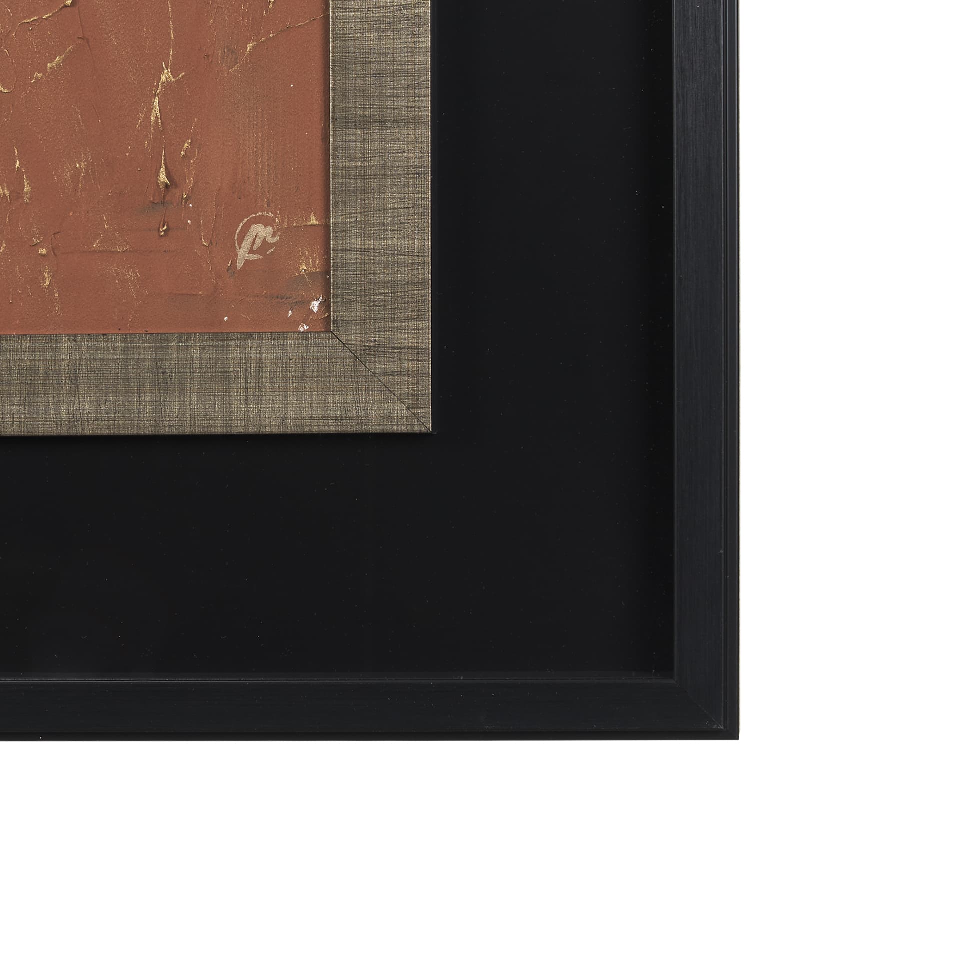 Breaking Through by Morgan McLaren a Framed Art Print Matted under Glass — product photograph