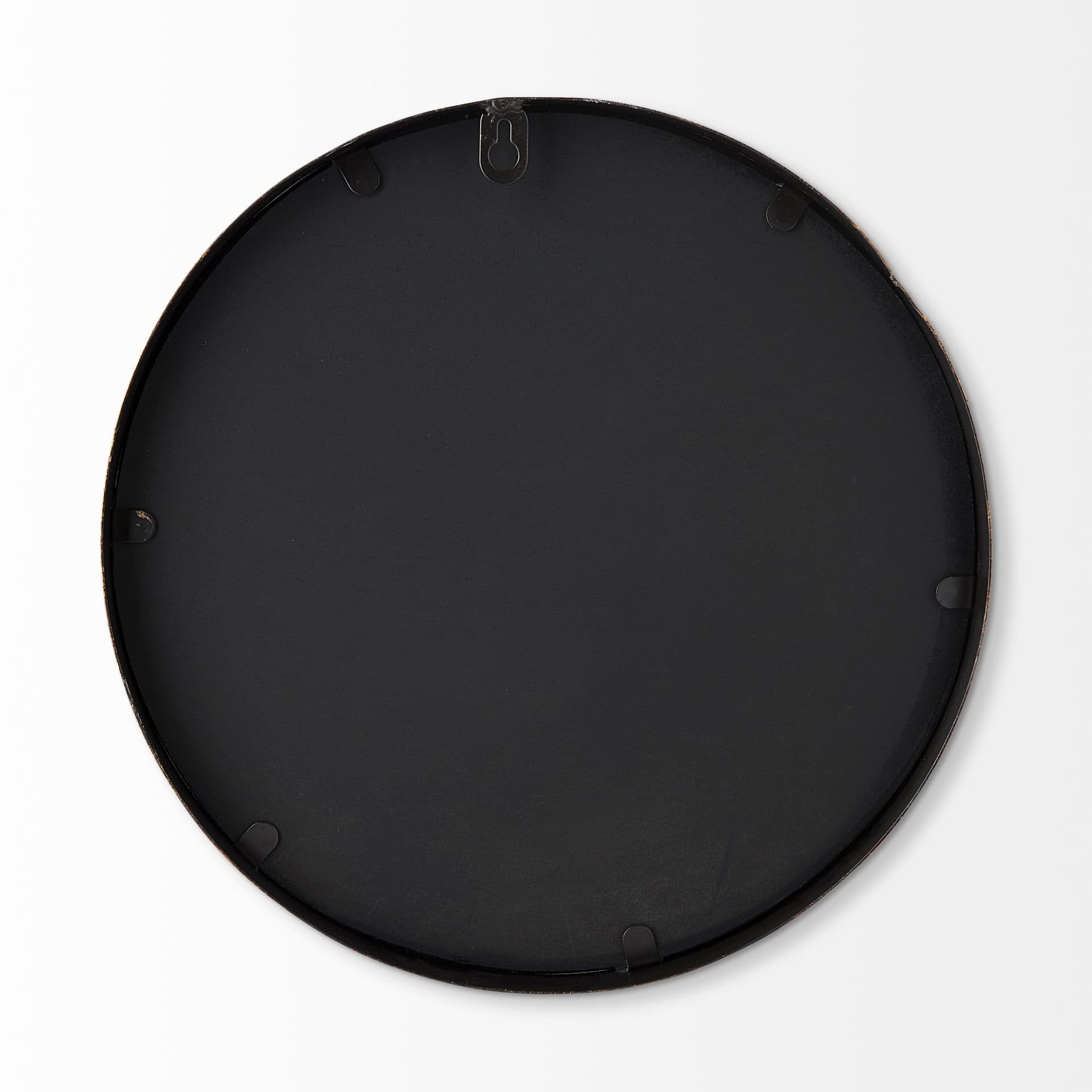 Aromaticum Set of 8 Brown Metal Mirrors — product photograph