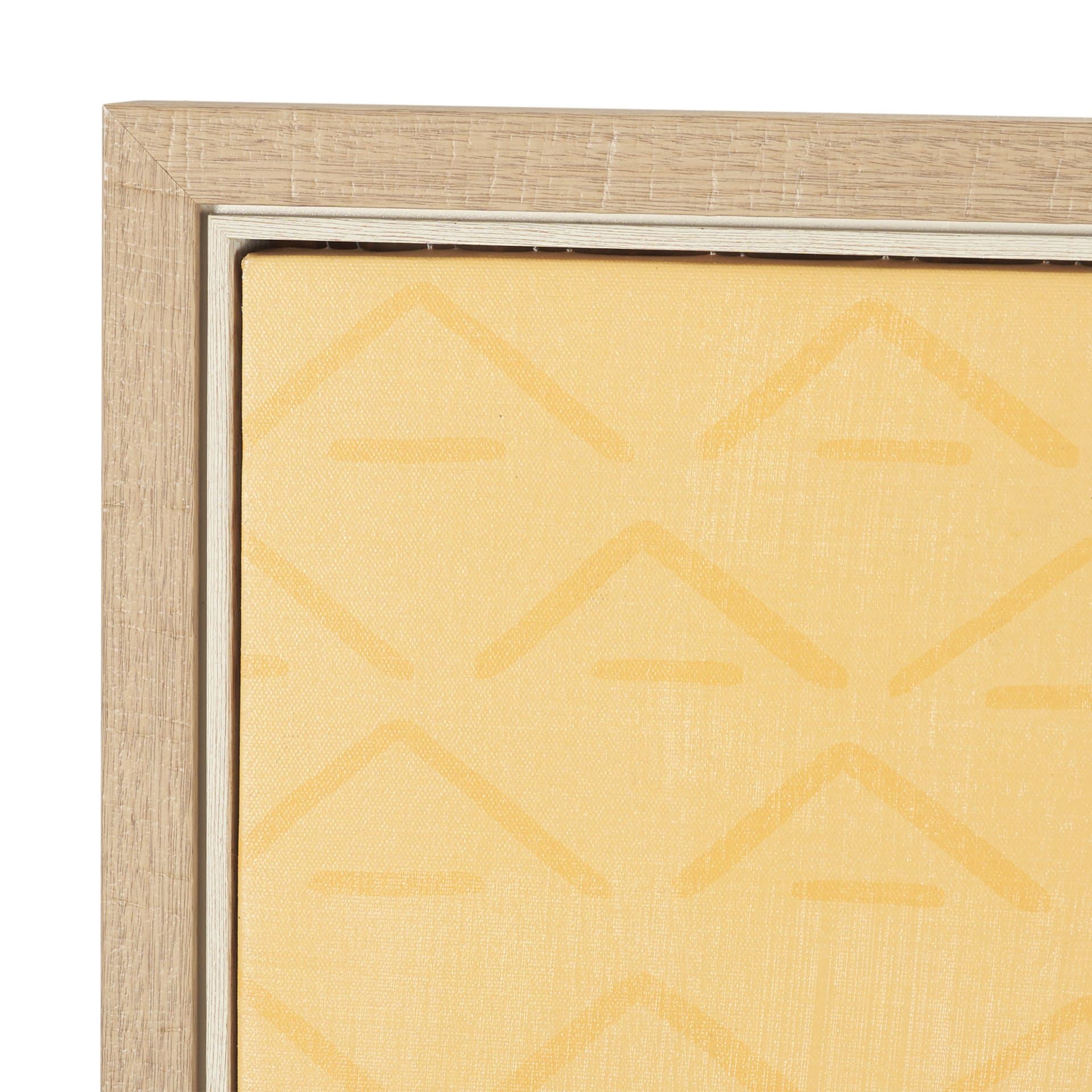 Strike I by Veronique Charron Hand Embelished Textured Framed Canvas Artwork — product photograph