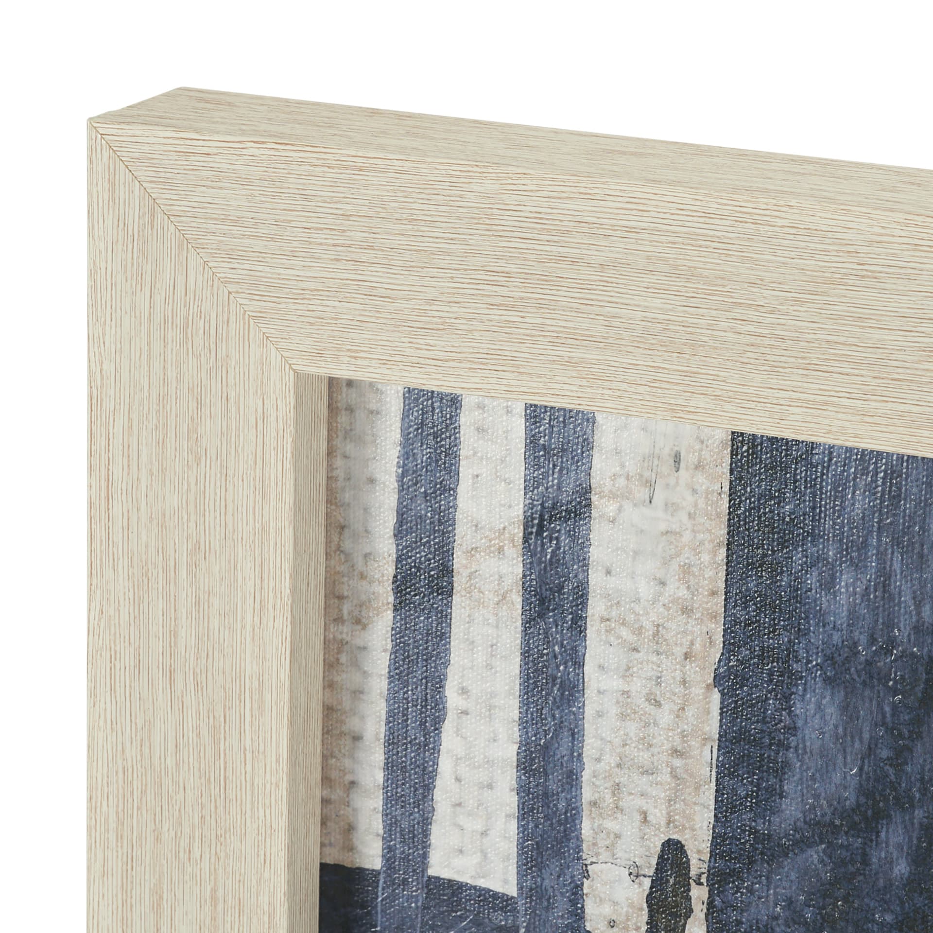 Intuition I by Mercana Studio Hand-Embellished Textured Framed Canvas Artwork — product photograph