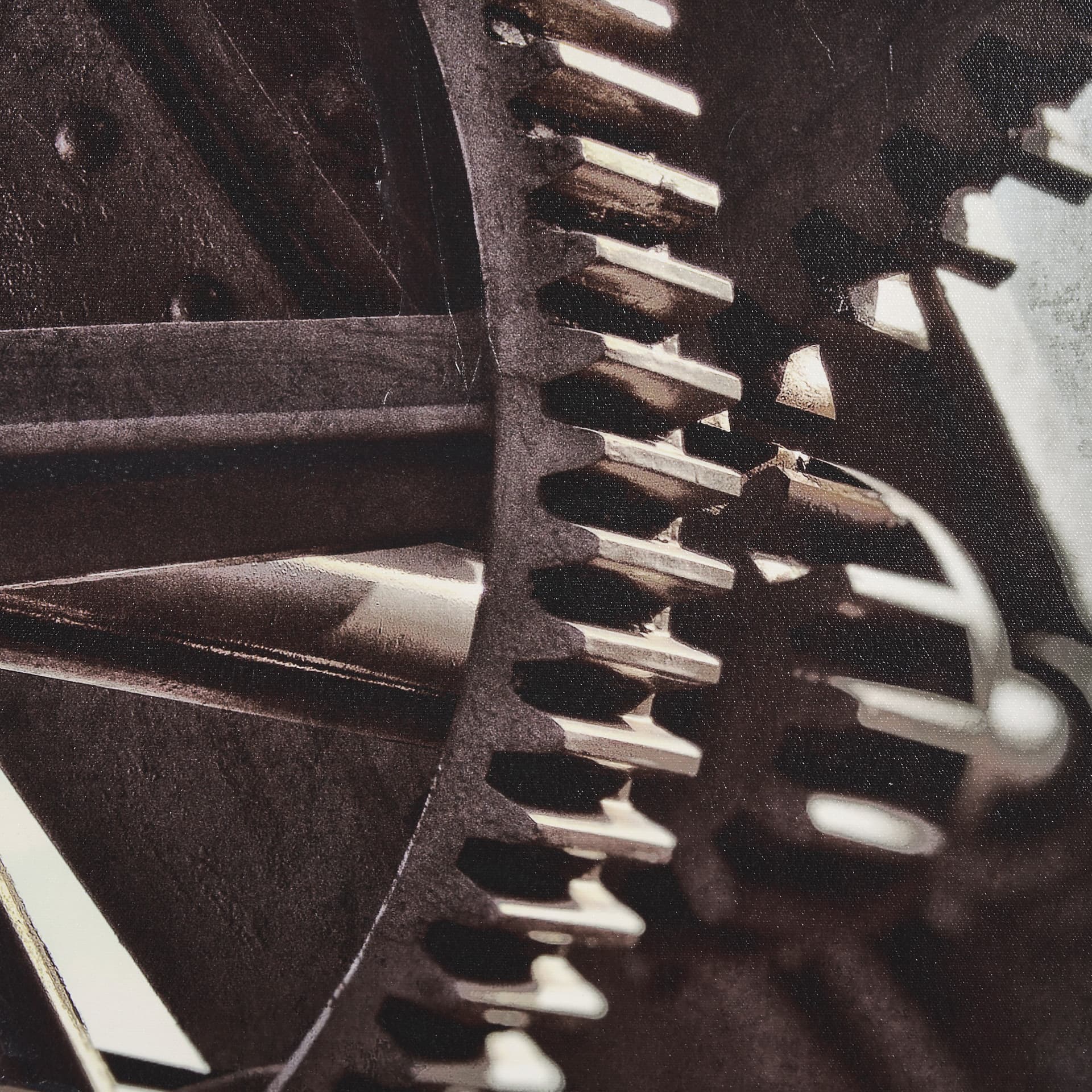 Industrial Collect - Motion by Michael Banks a Hand Embellished Textured Framed Photo Art Print — product photograph