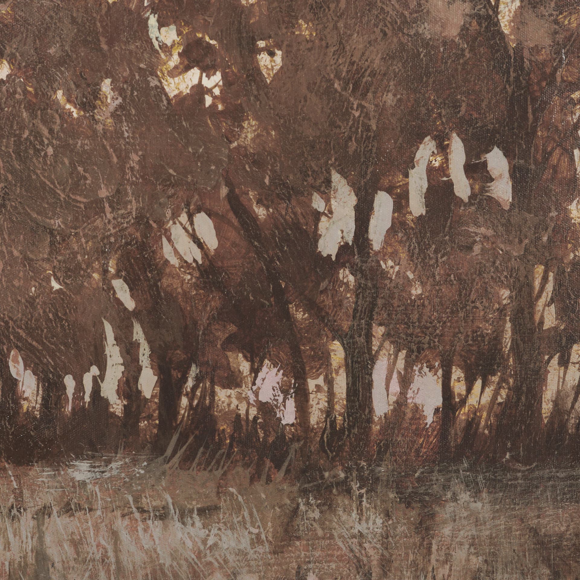 Calm Horizon I by Mercana Studio Hand-Embellished Textured Framed Canvas Artwork — product photograph