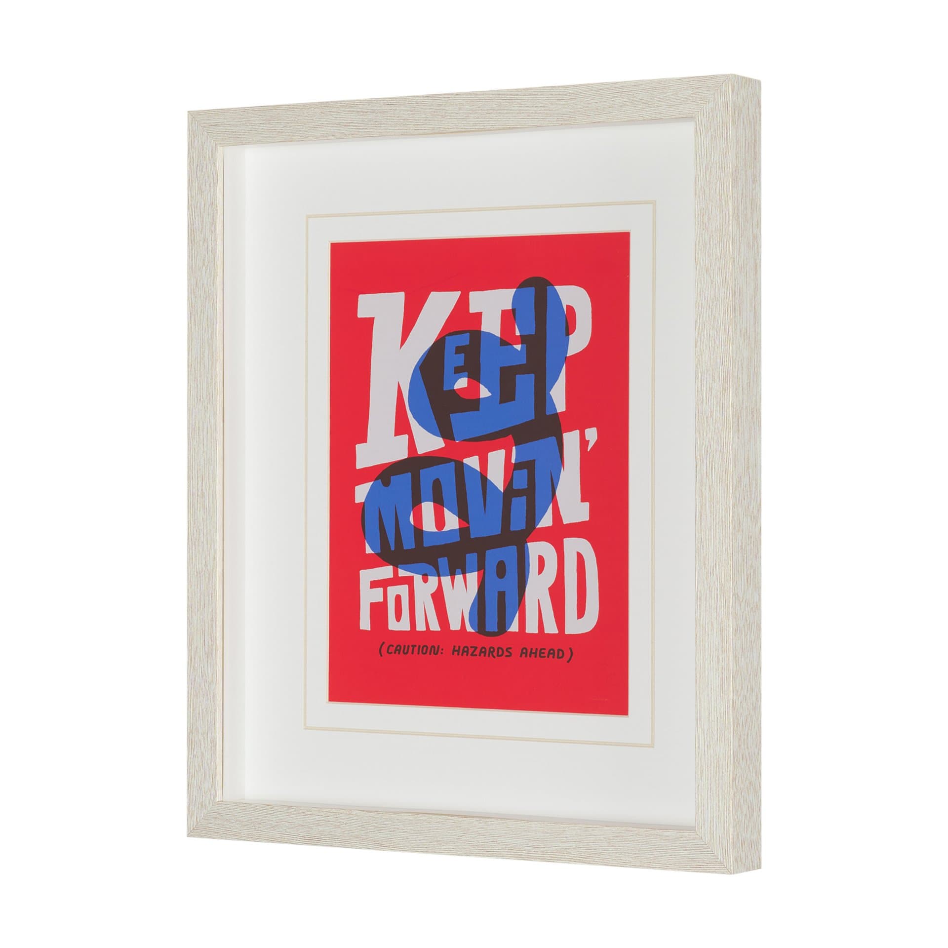 Motivation Mantra I by Michael Mullan Framed Artwork Matted under Glass — product photograph