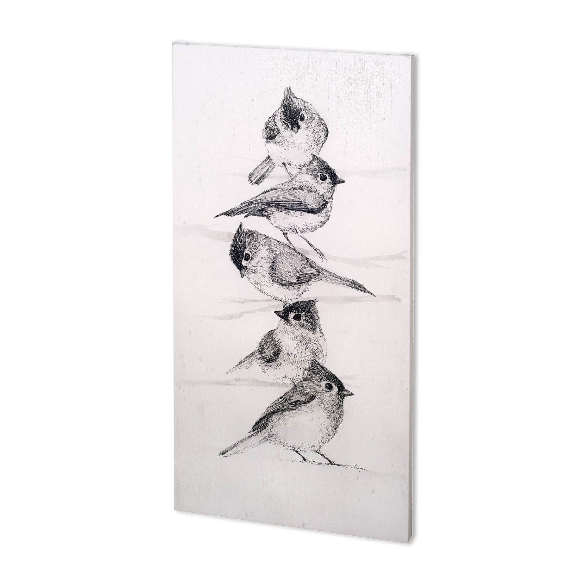 Tutti I by Mercana Studio a Hand Embellished Textured Canvas — product photograph