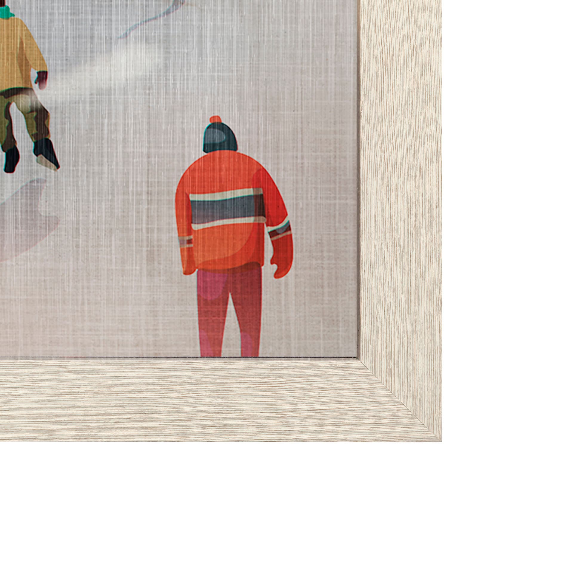 Ottawa Go Canada (L) by Mercana Studio a Hand Embellished Decograph Framed Art Print — product photograph