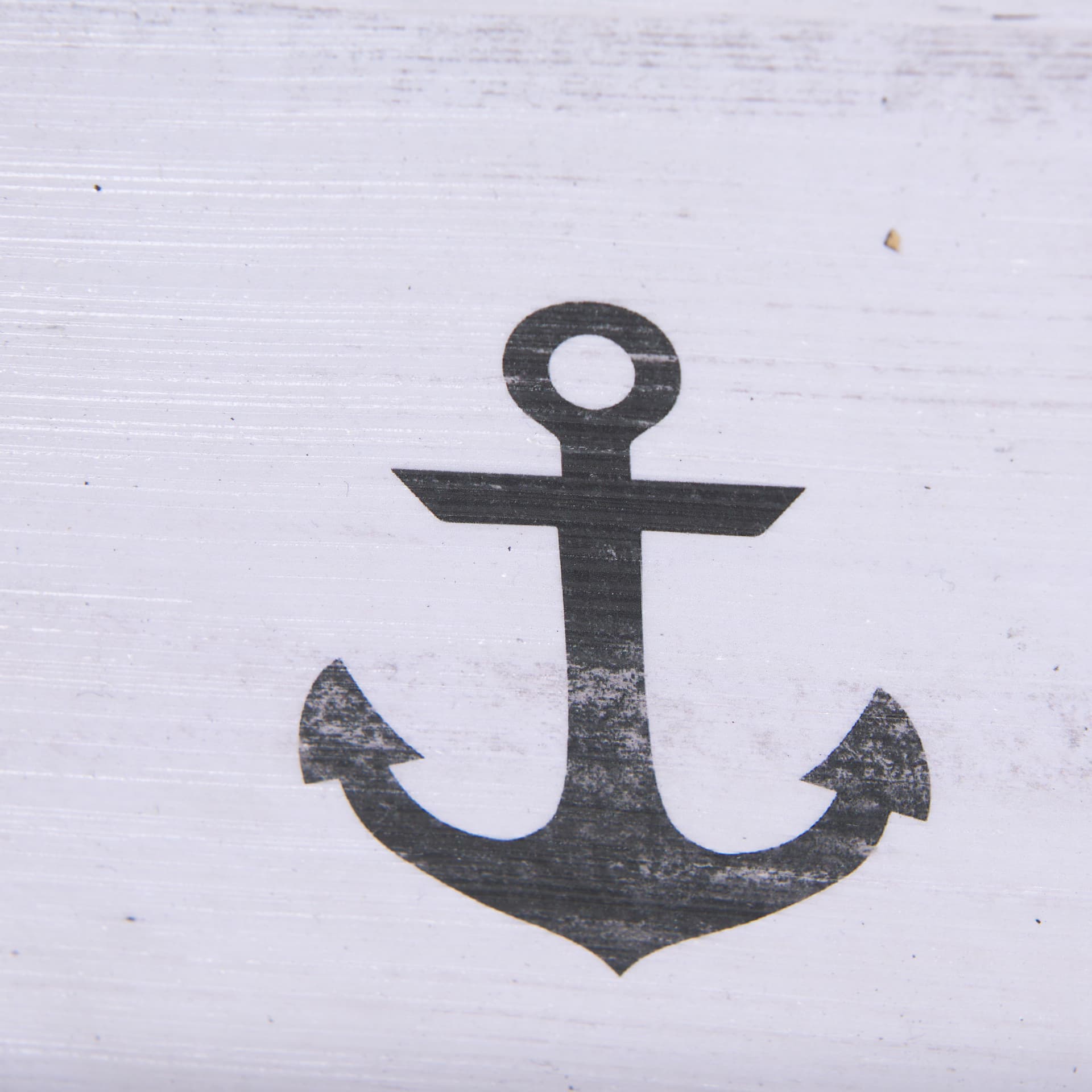 Anchors Away by Mercana Studio a Hand Embellished Textured Framed Art Print — product photograph
