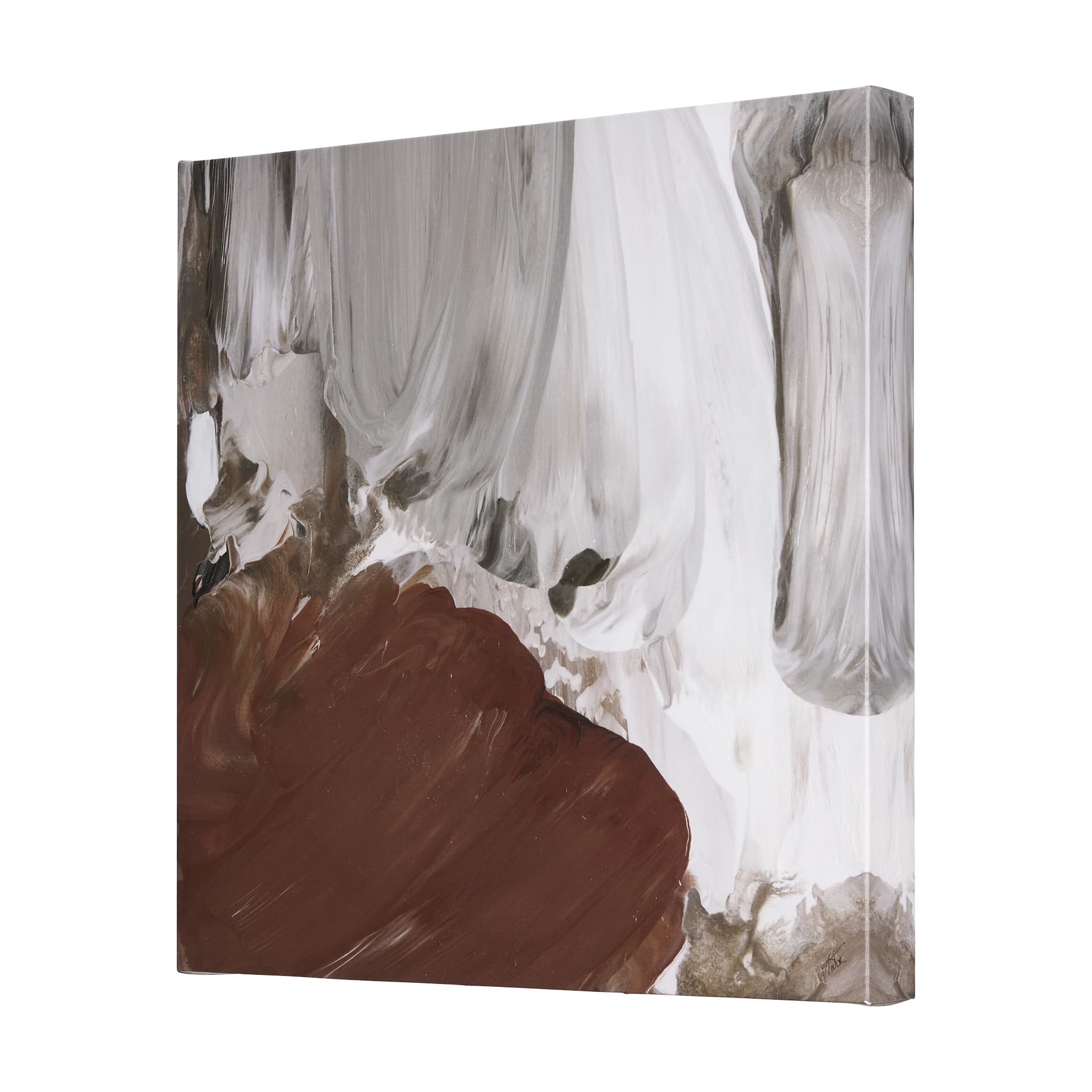Harmonic IV by Mercana Studio a Hand Embellished Textured Canvas — product photograph