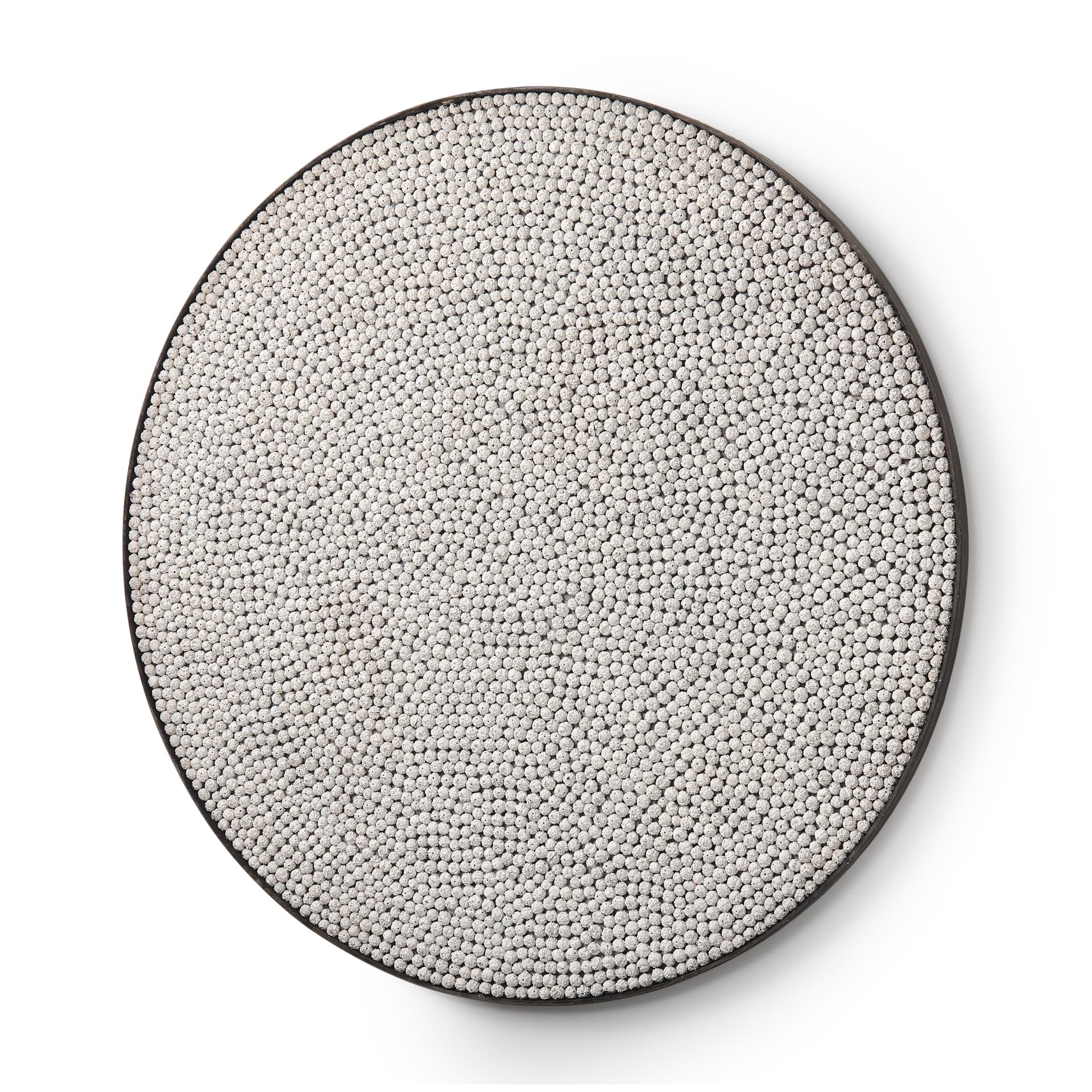Varoona Decorative Wall Object featuring Rudraksha Stones — product photograph