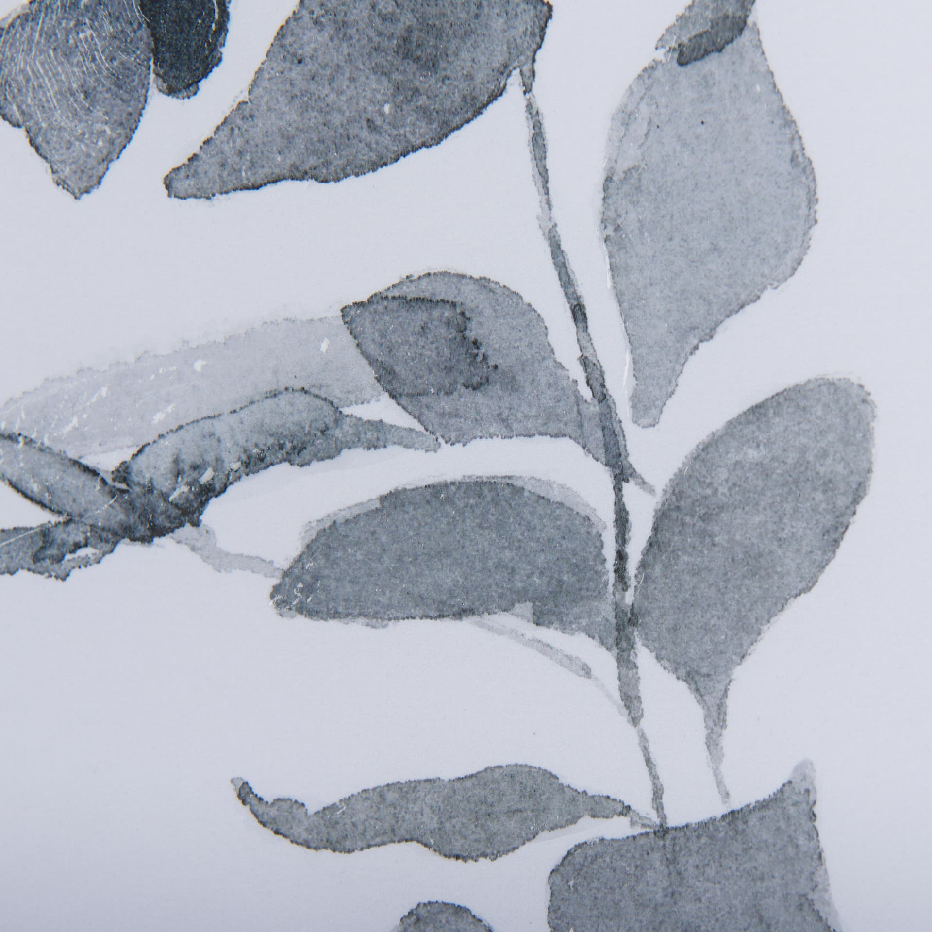 Leaf Shadow III by Mercana Studio a Hand Embellished Textured Framed Art Print Matted under Glass — product photograph