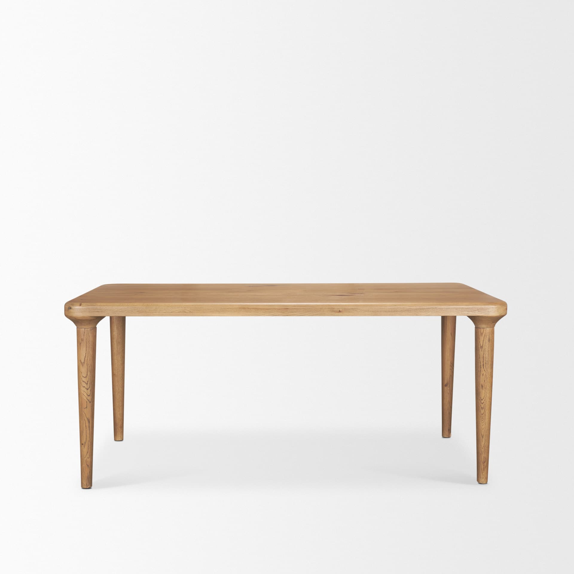 Suvan 72"L x 36"W Rectangular Dining Table | Modern | Light Brown Wood | Seats 6 — product photograph