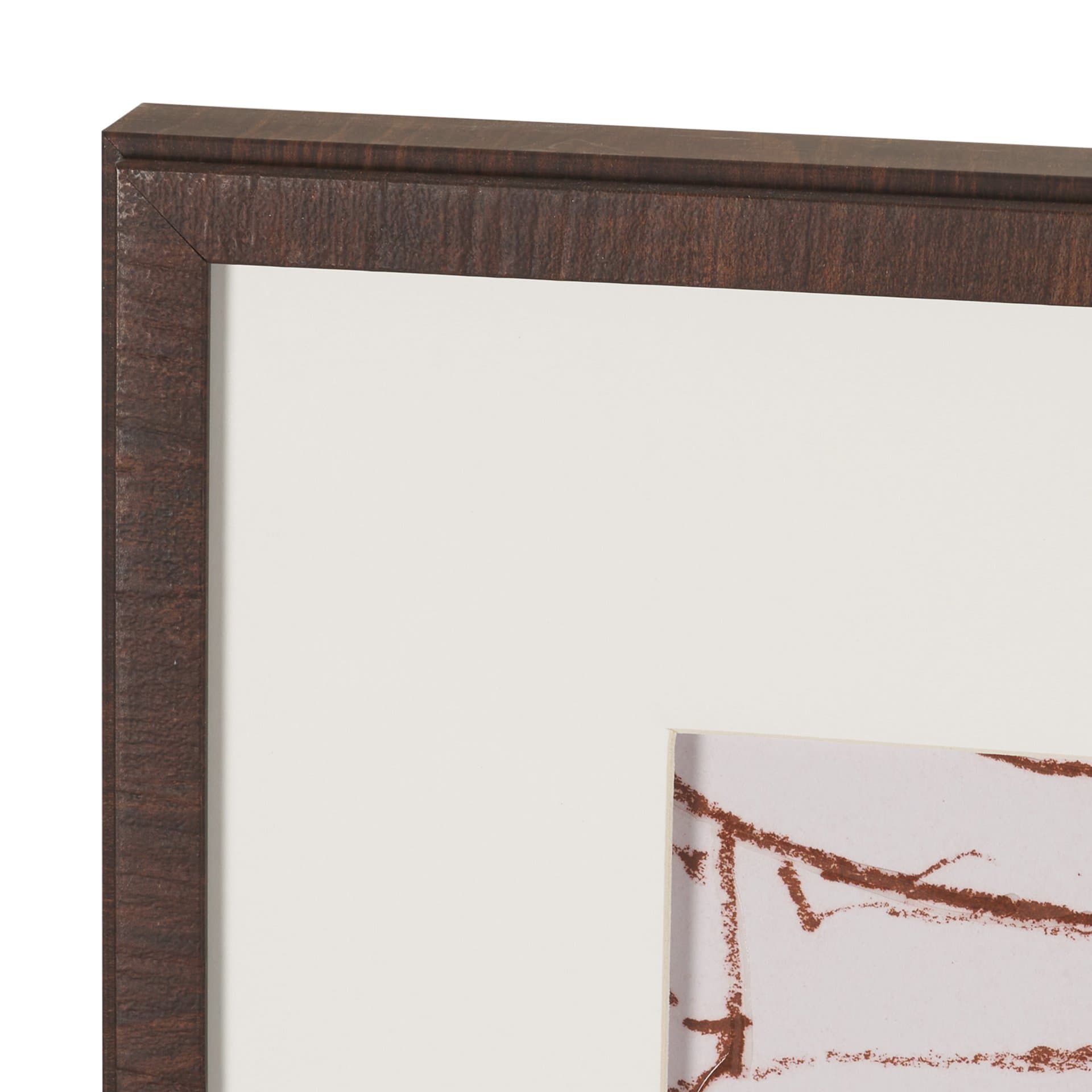 Hats by Mercana Studio Hand Embelished Framed Artwork Matted under Glass — product photograph