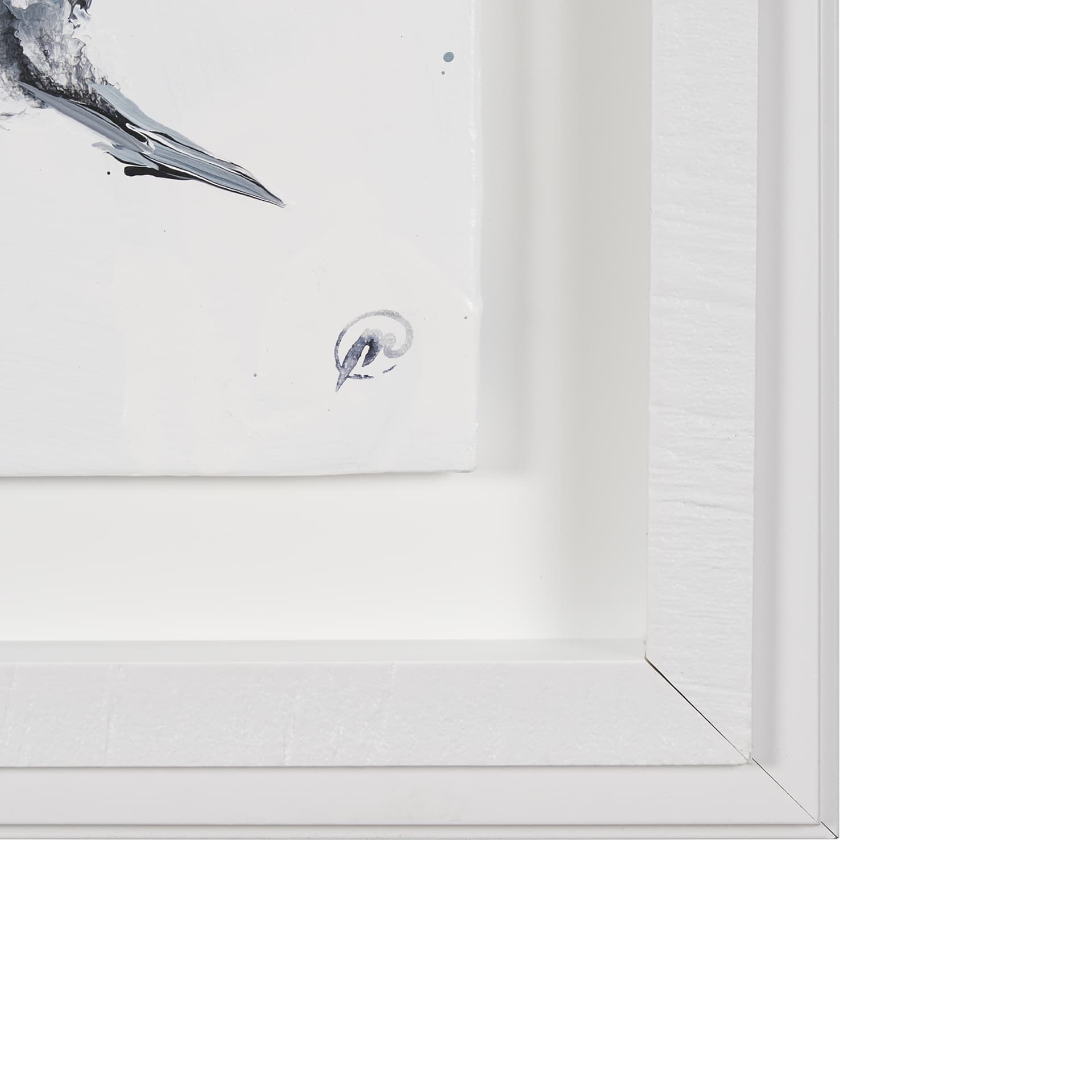 Plume I by Studio M a Framed handmade Original Artwork — product photograph