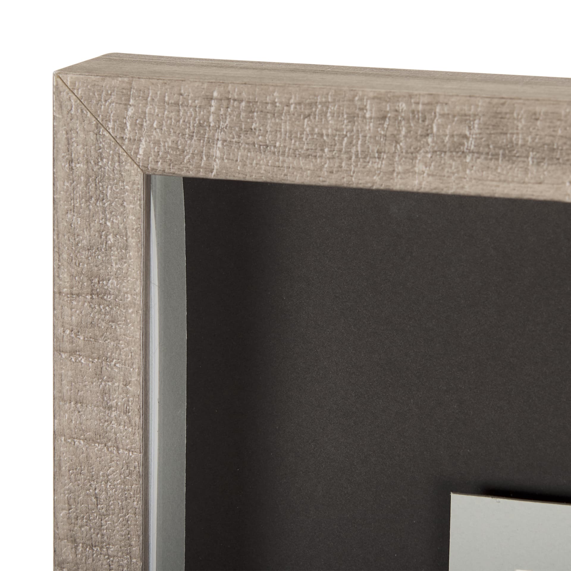 Meadow L by Mercana Studio a Hand Embellished Textured Framed Art Print Matted under Glass — product photograph