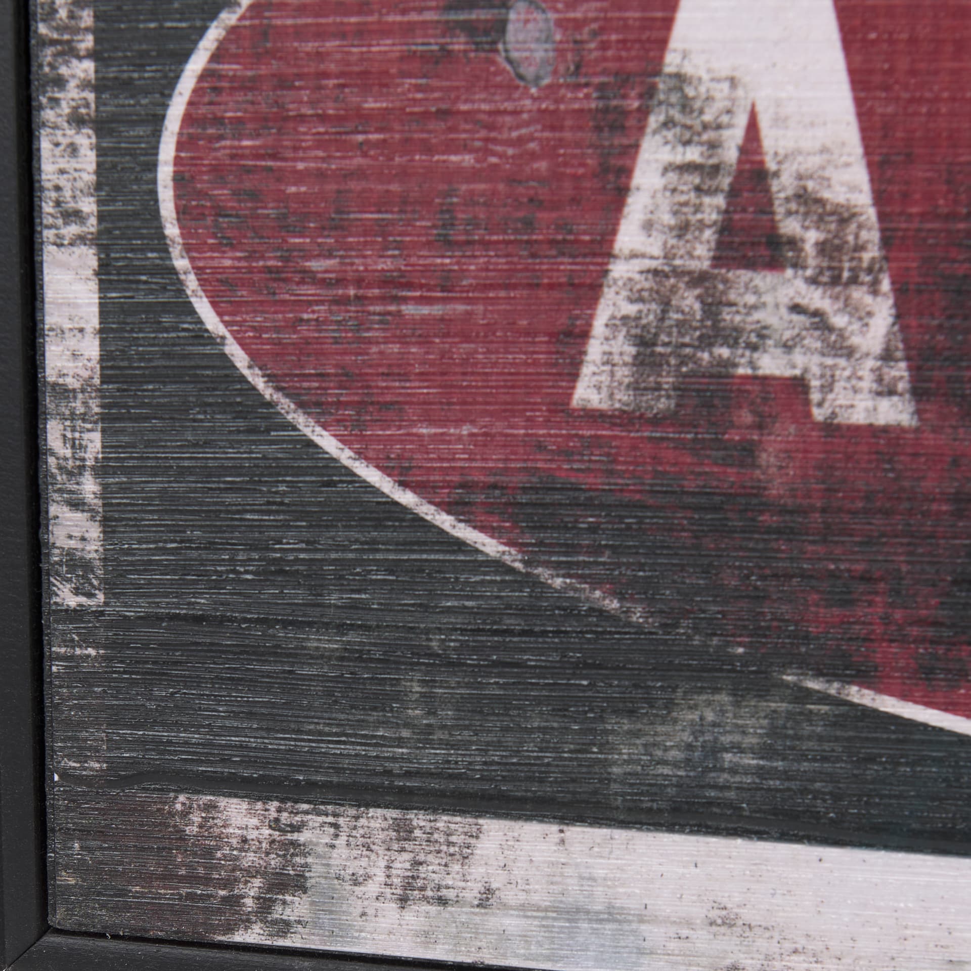 Work Like A Captain by Mercana Studio a Hand Embellished Textured Framed Art Print — product photograph