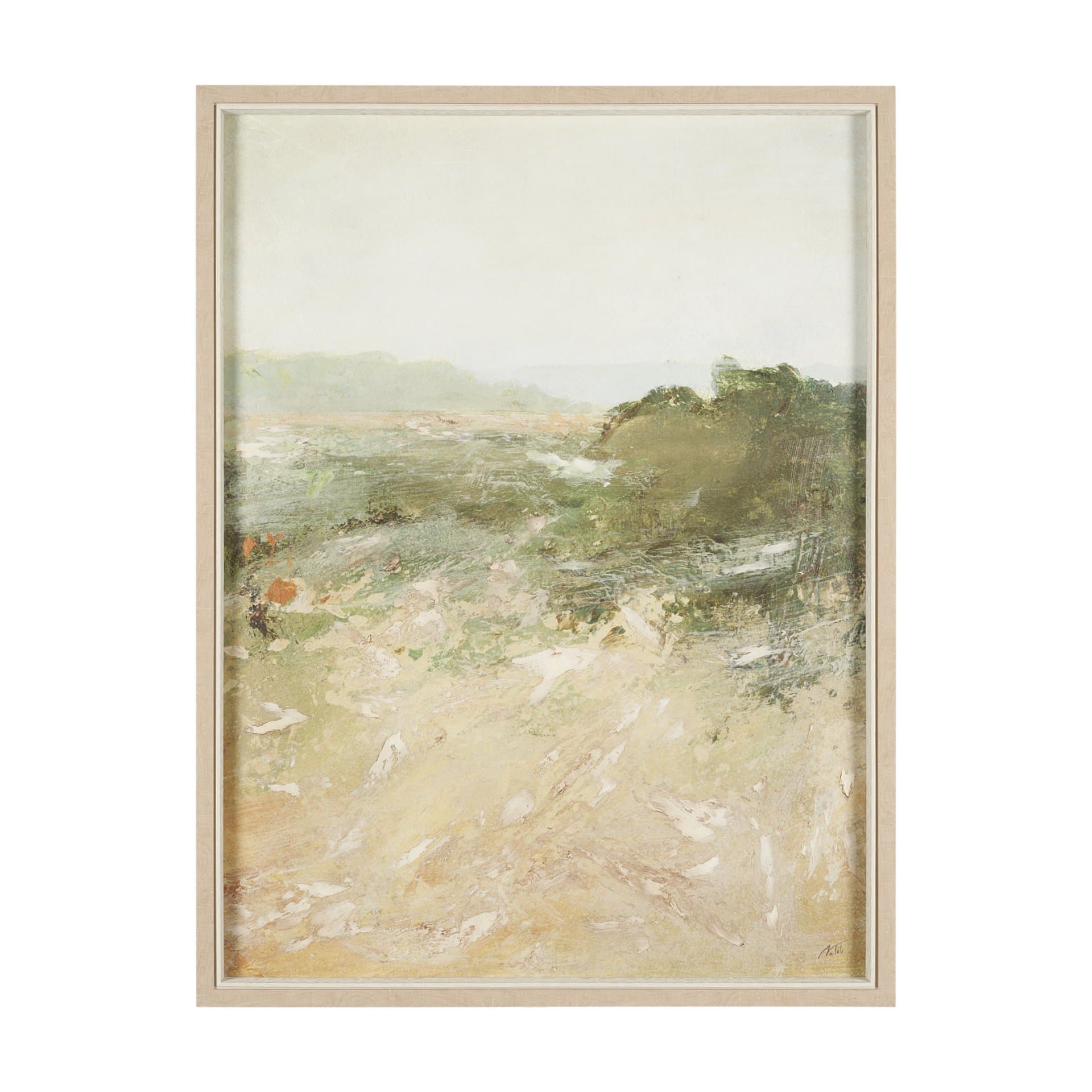 Amber Horizon I by Mercana Studio Textured Framed Artwork — product photograph