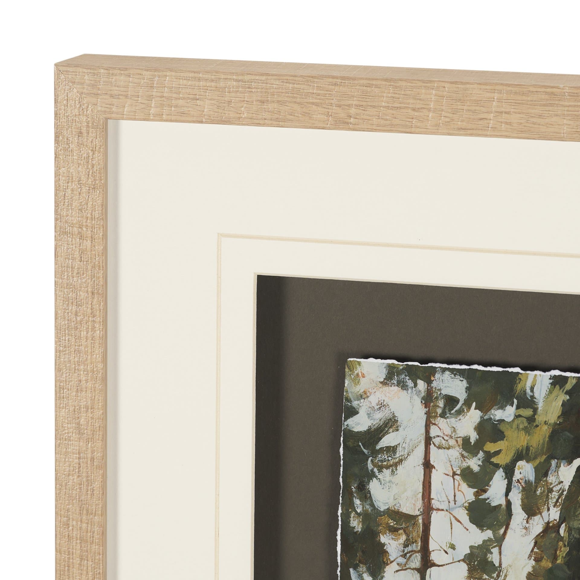 Heart of the Forest IV by Mercana Studio Textured Framed Artwork Matted under Glass — product photograph