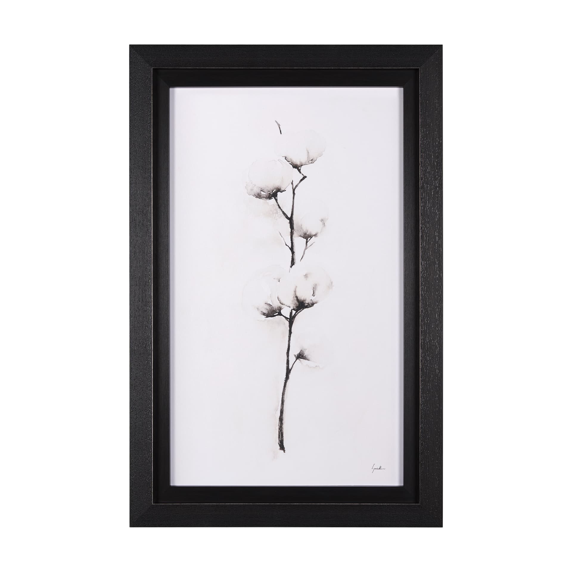 Snow Greetings II by Mercana Studio a Hand Embellished Textured Framed Art Print — product photograph