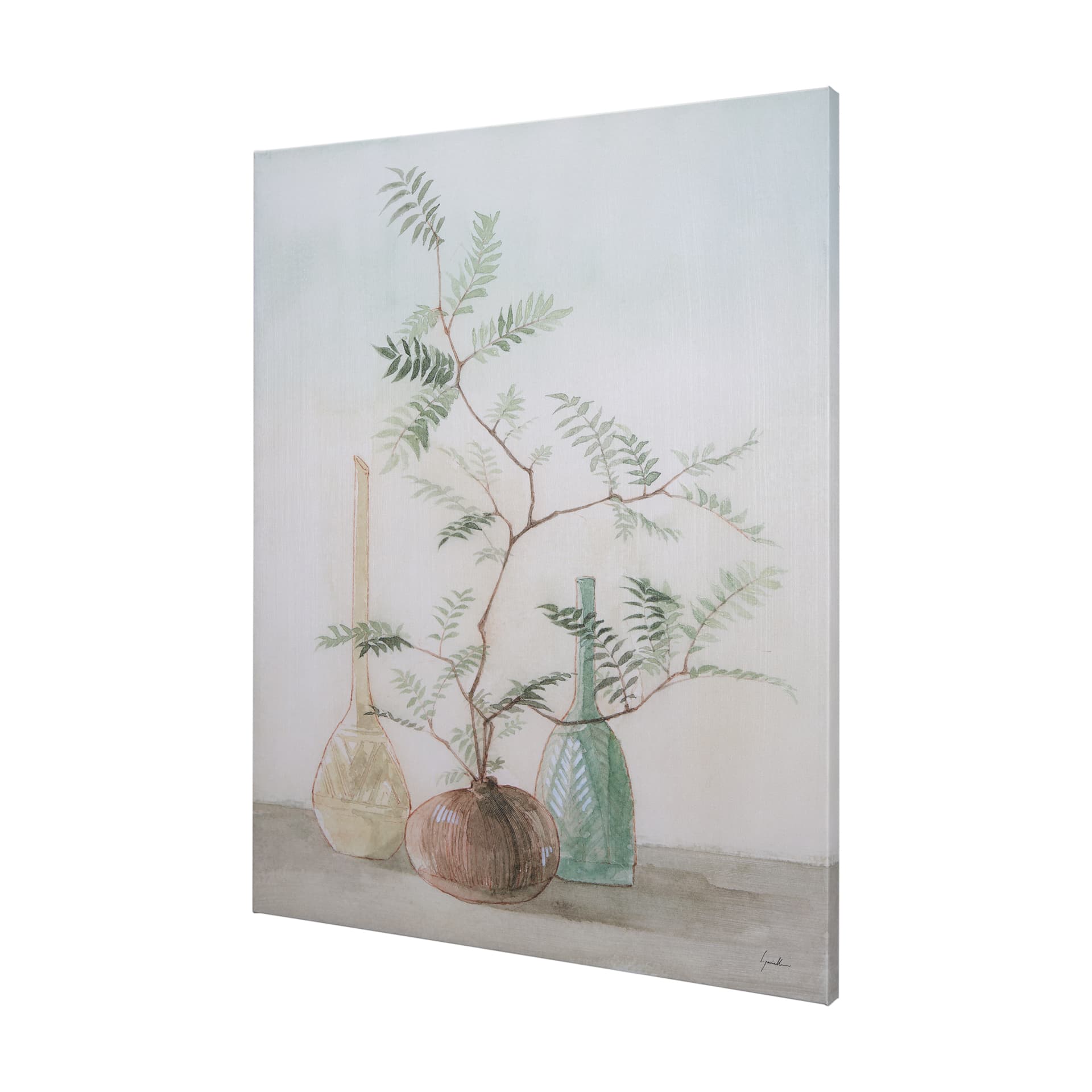 Boho Branches I by Mercana Studio a Hand Embellished Textured Canvas — product photograph