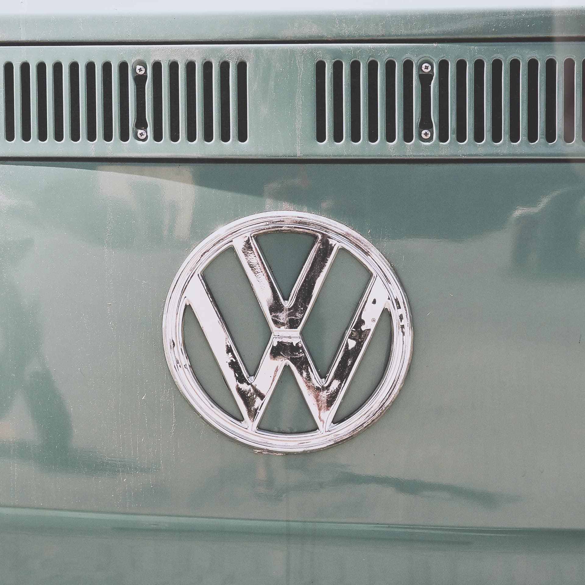 Classic Design In Soft Green Tones Shot By Clint Framed Photo Print Matted under Glass — product photograph